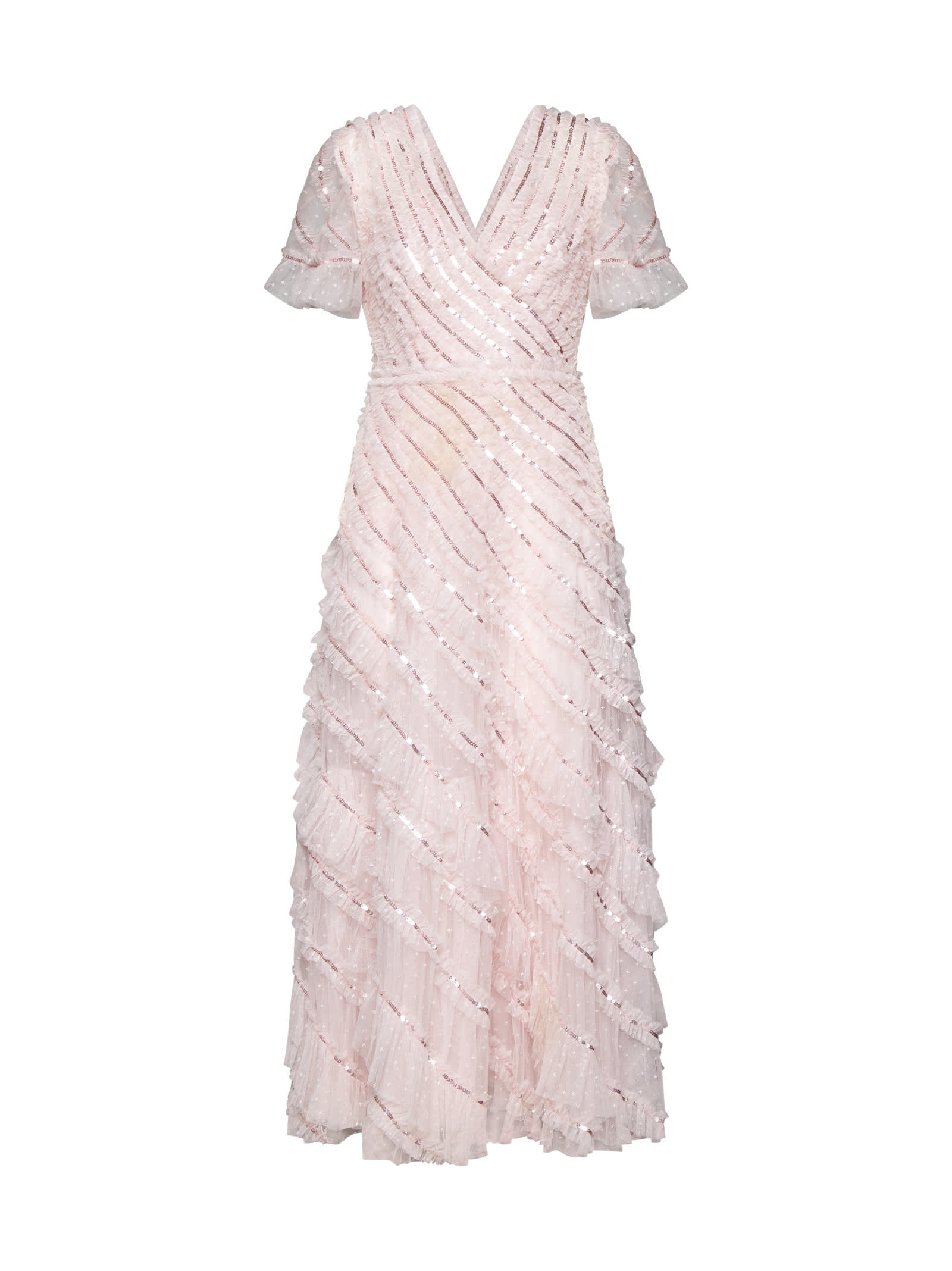 Shop Needle &amp; Thread Dress In Peony Pink