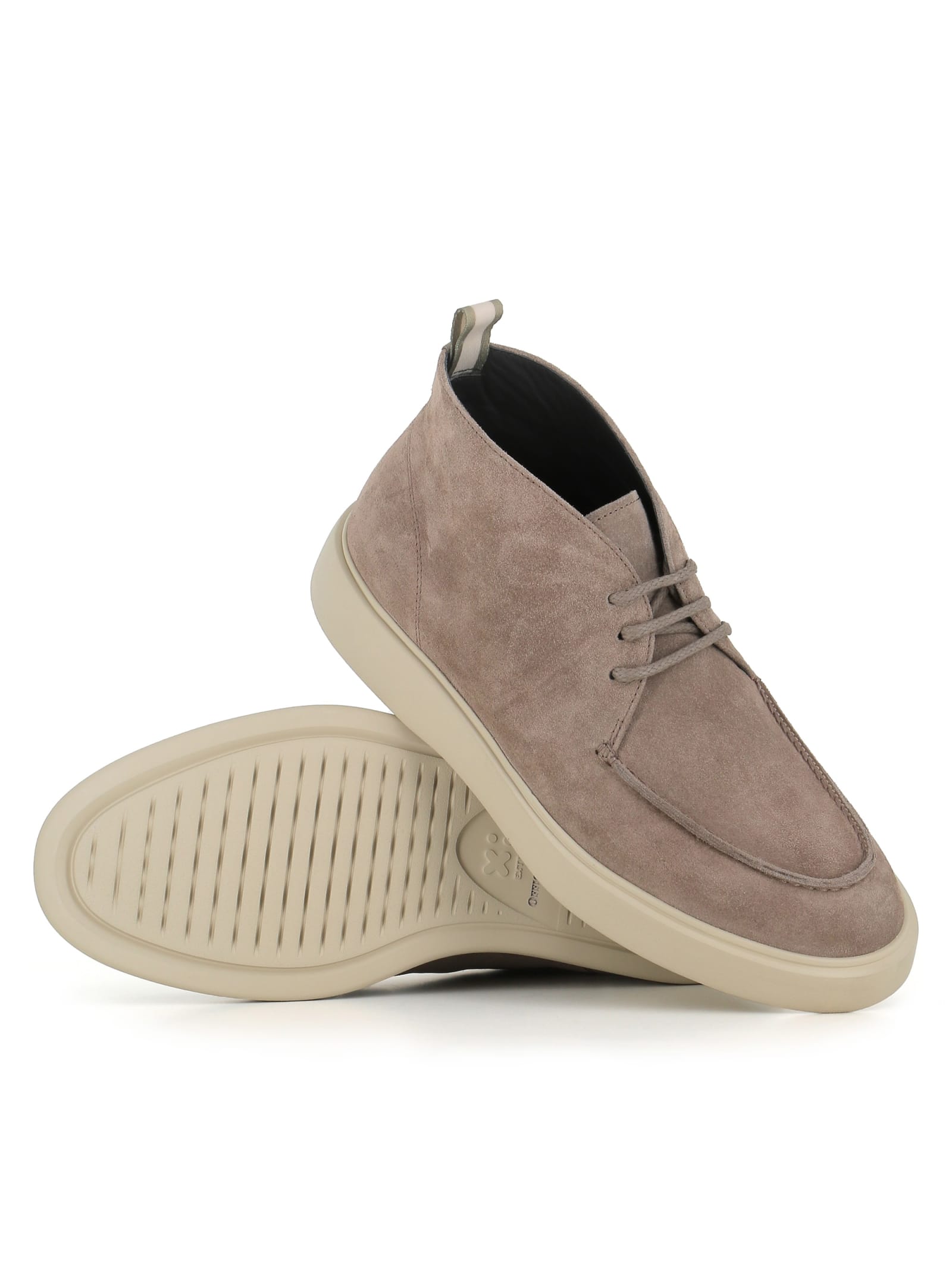 Shop Officine Creative Desert-boot In Quarzo