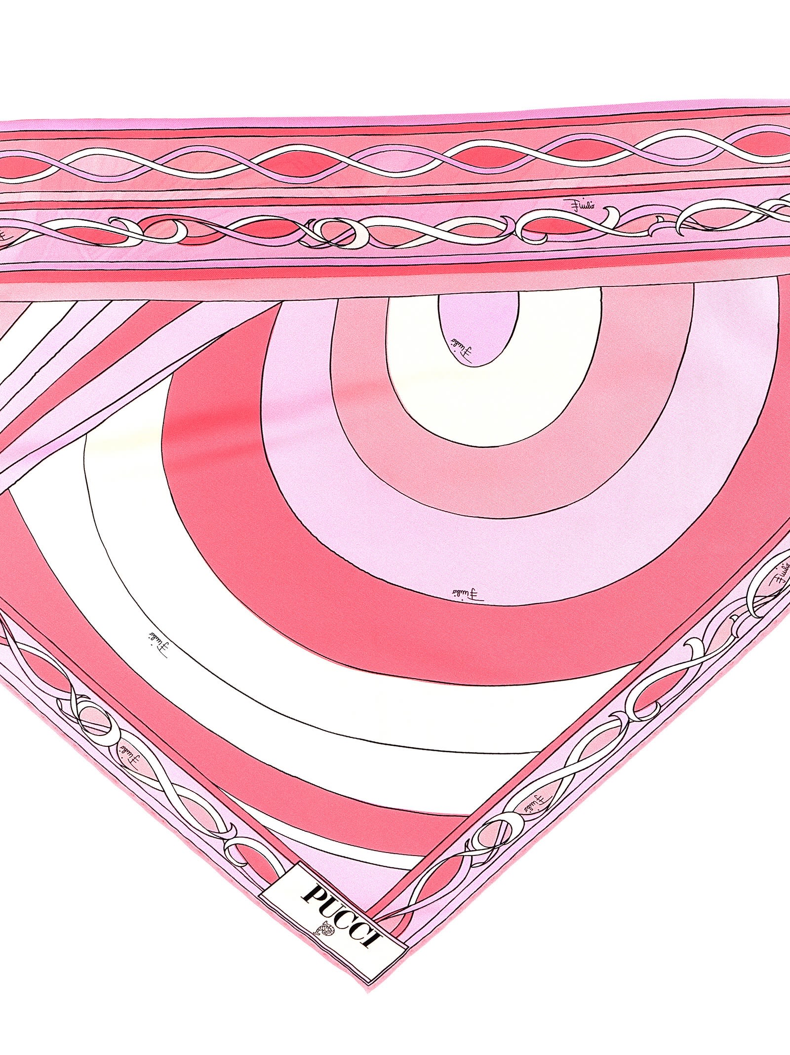 PUCCI MARMO PRINT SCARF