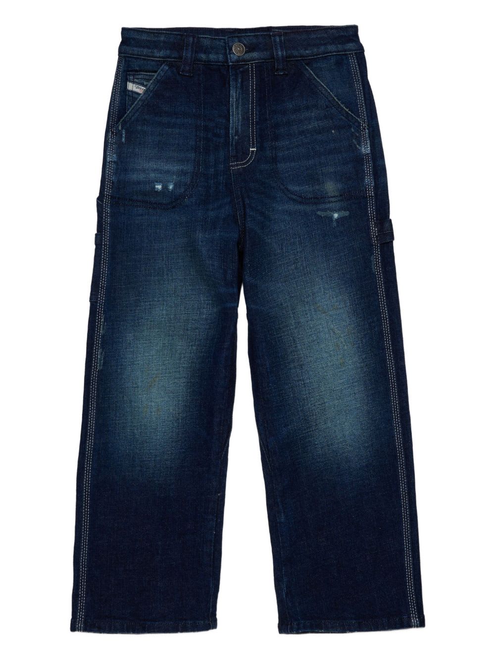 Diesel Kids D-bart-j Jeans In Blue