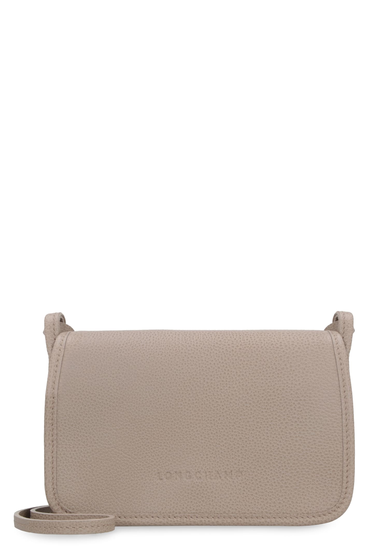 LONGCHAMP LE FOULONNÉ LEATHER CROSSBODY BAG 