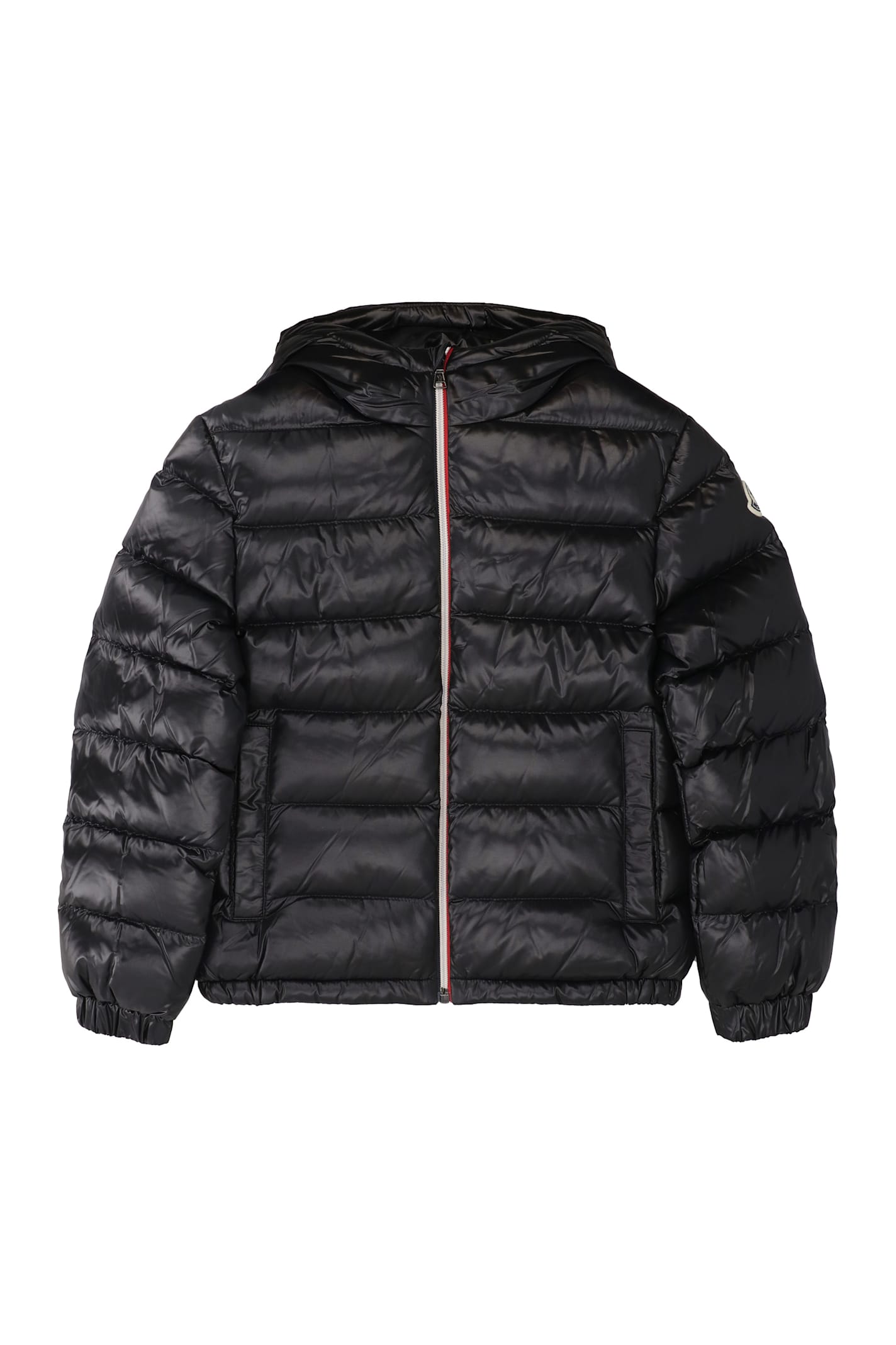 MONCLER NEW AUBERT HOODED NYLON DOWN JACKET