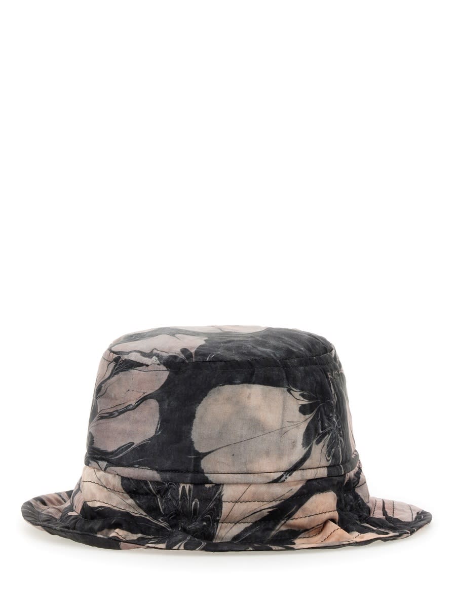 Dries Van Noten Silk Bucket Hat In Multicolour