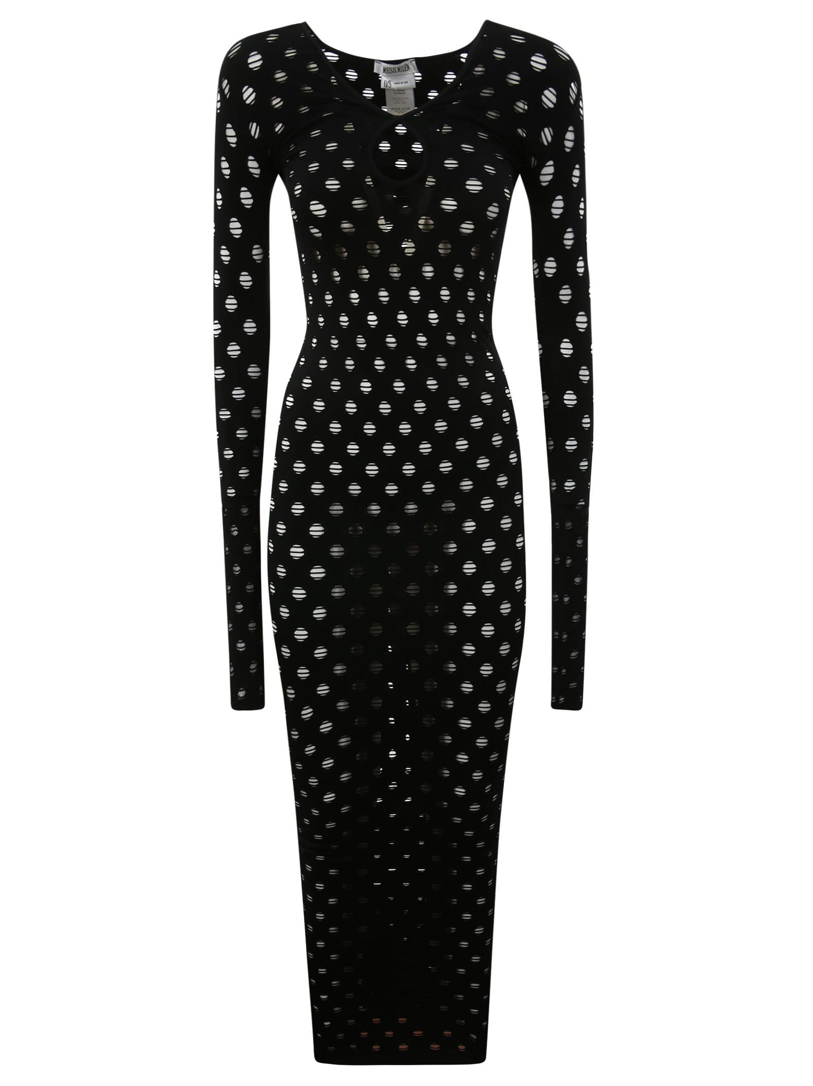 MAISIE WILEN PERFORATED GOWN