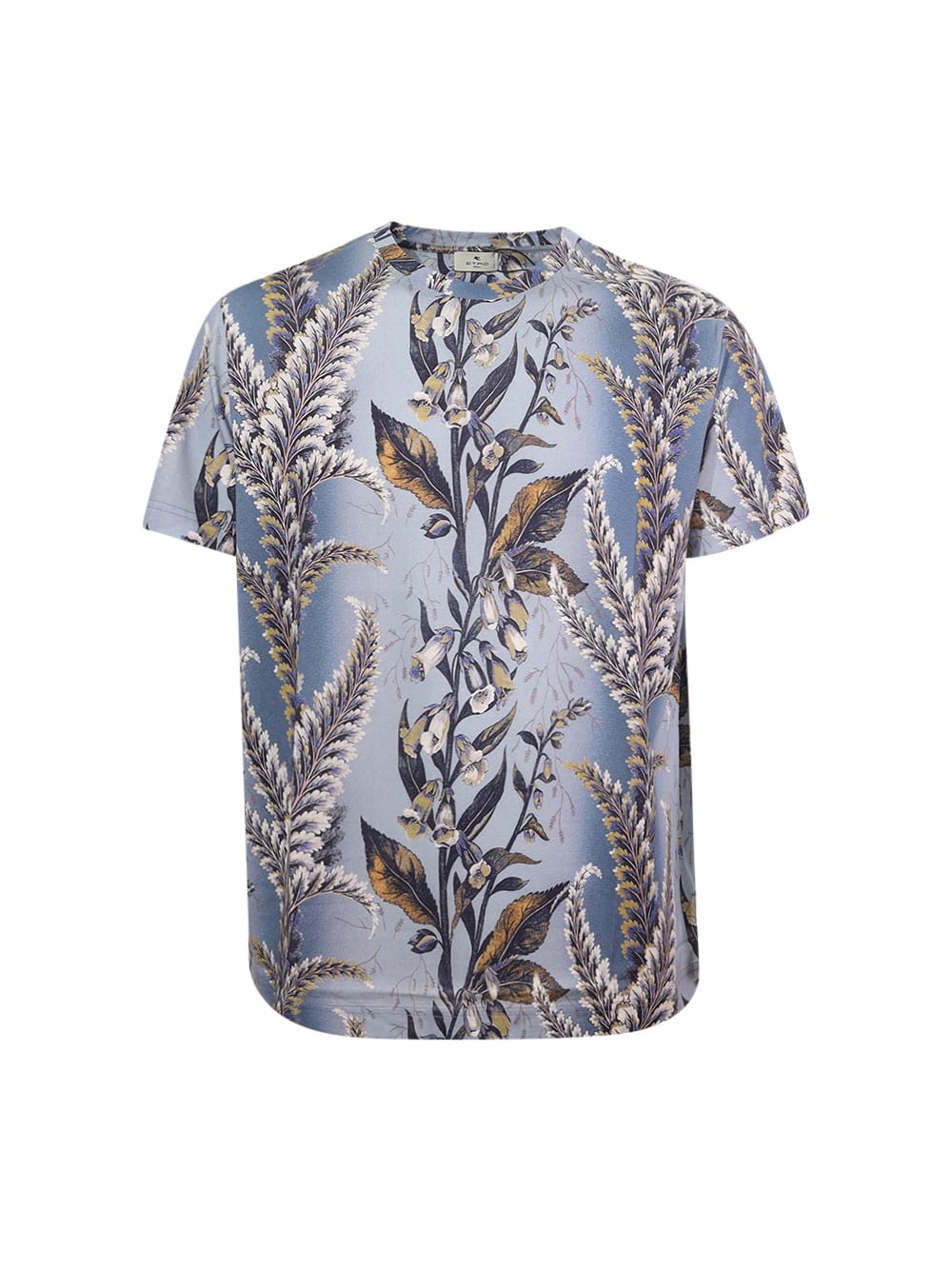 Shop Etro T-shirt  In Clear Blue