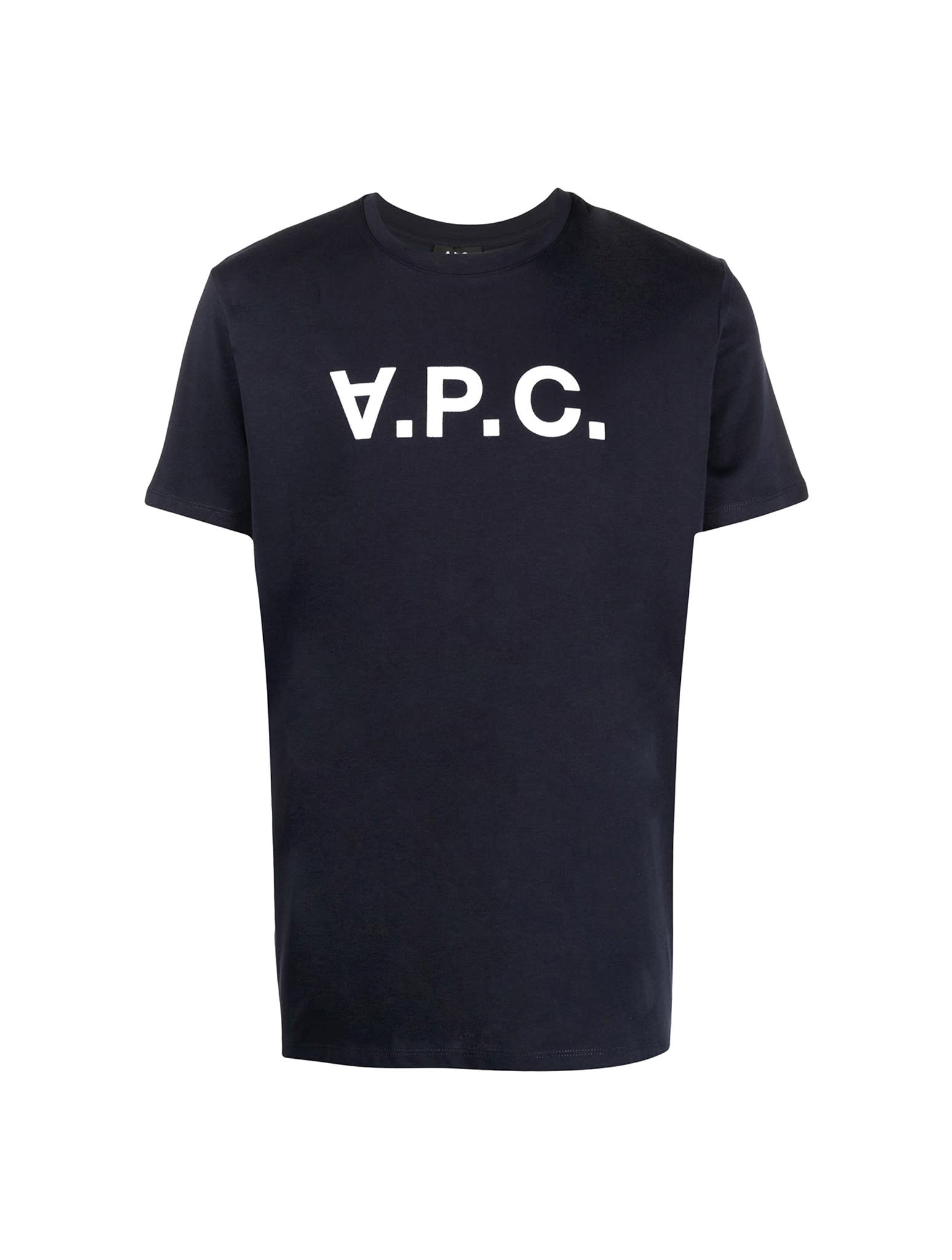 Shop Apc T-shirt Vpc Color H In Iak Dark Navy