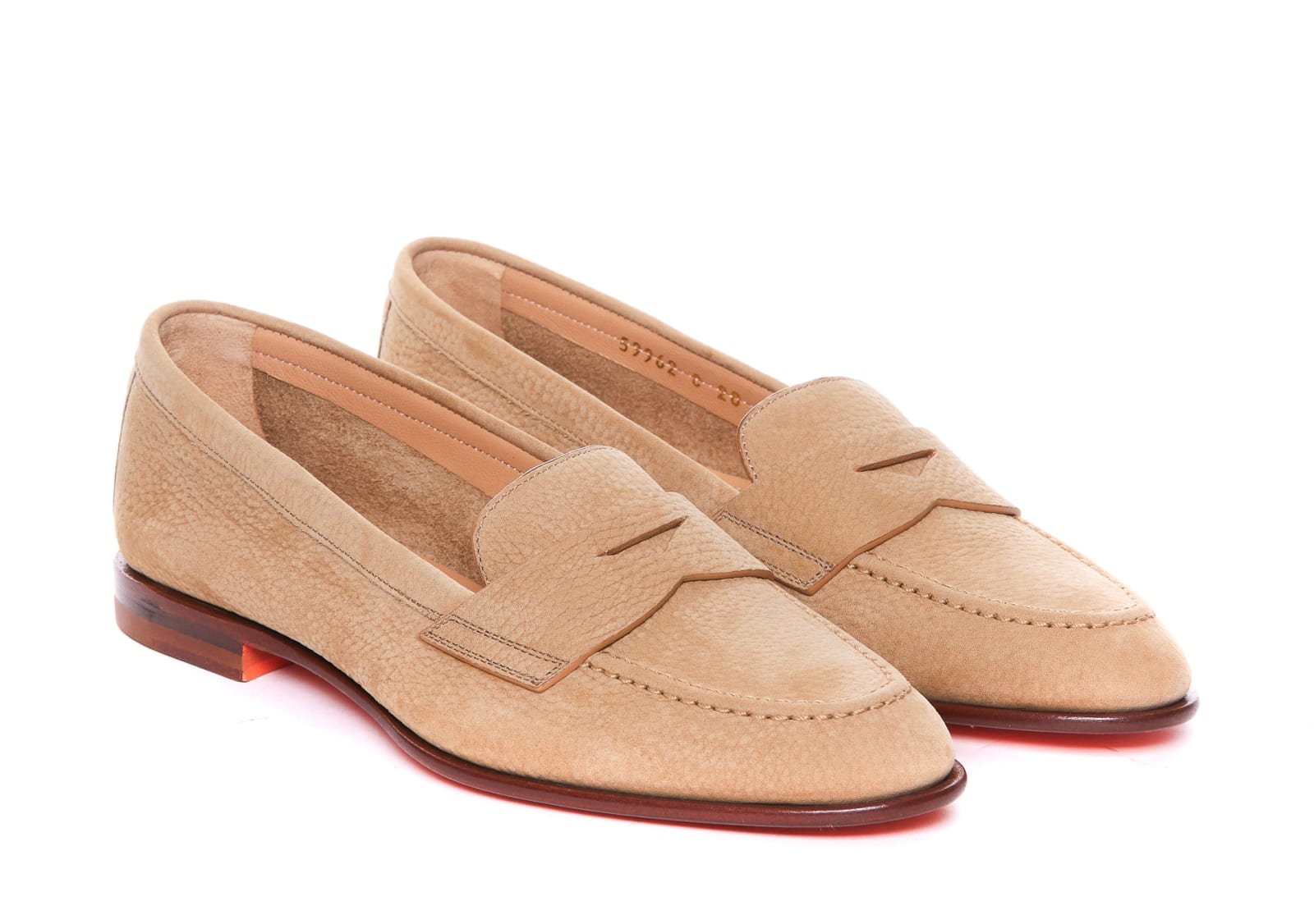 Shop Santoni Famed Loafers In Brown