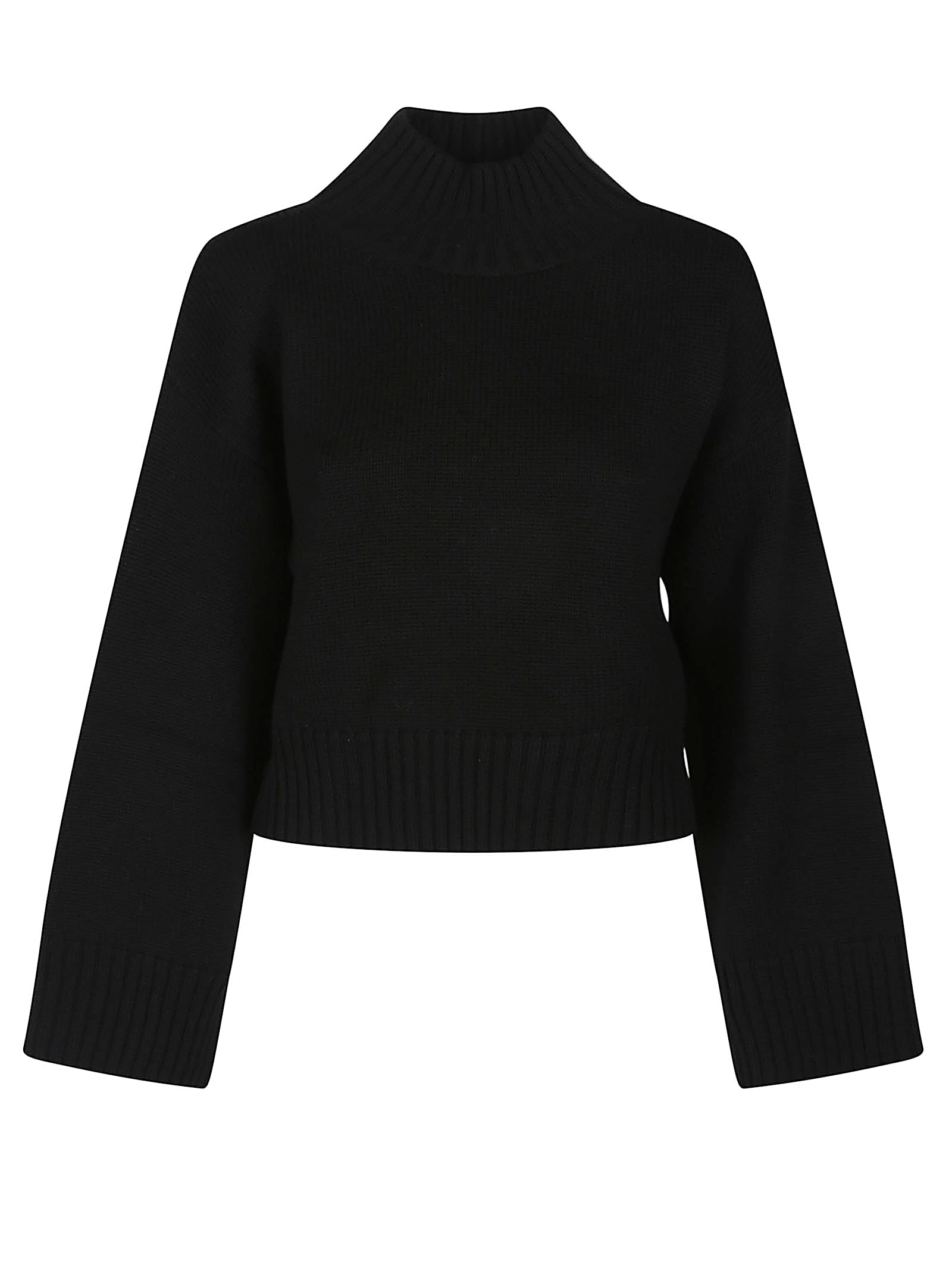 Fabiana Filippi Merino Wool Sweater In Black