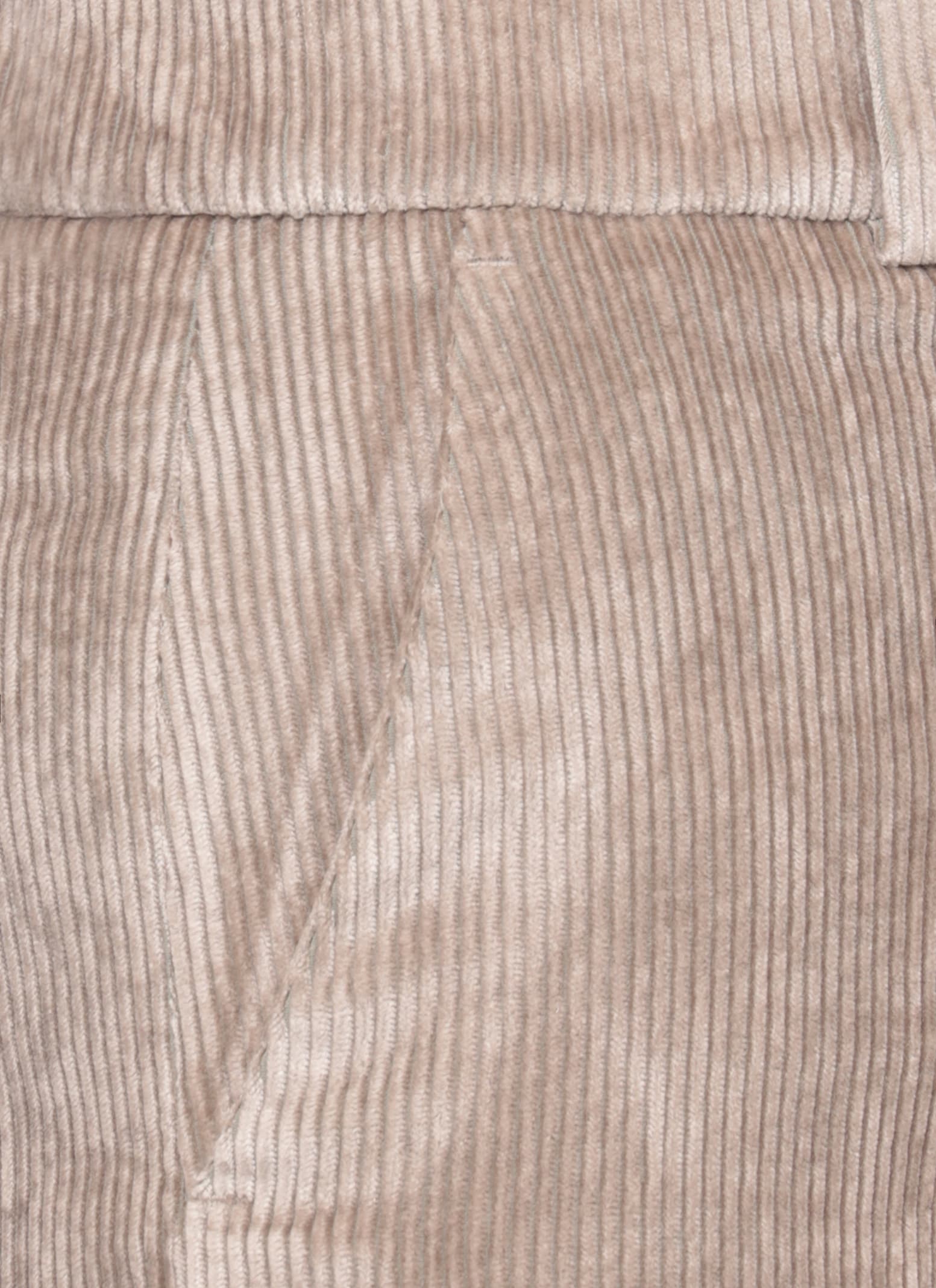 Peserico High Waist Wide Leg Trousers With Pockets In Brown