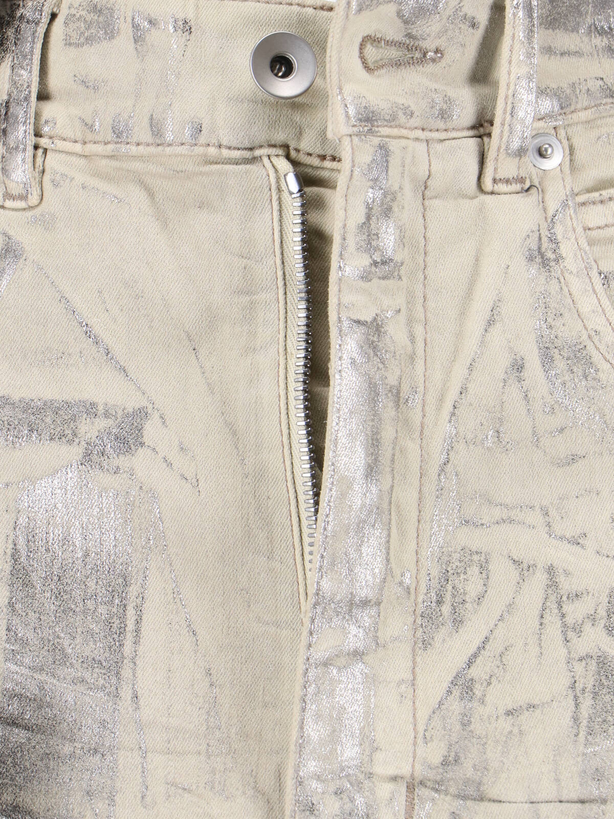 Drkshdw Bootcut Jeans In White