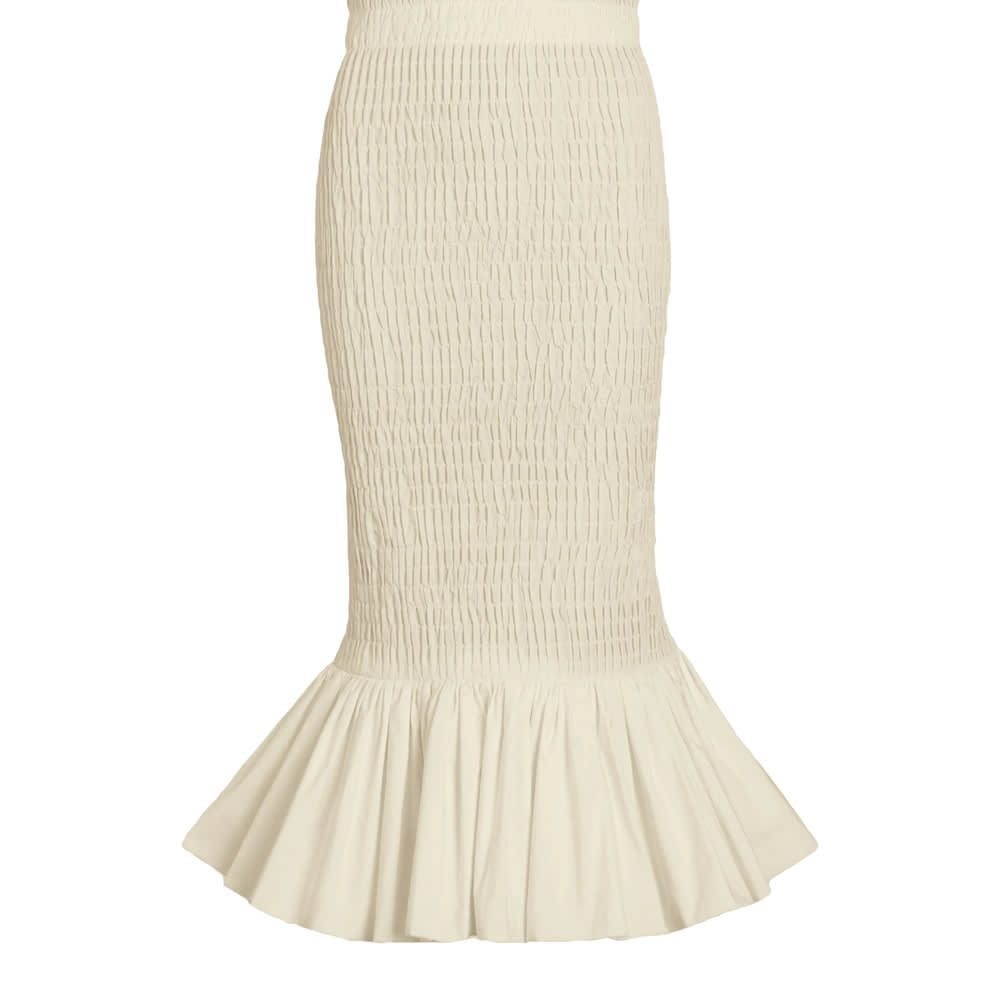 Patou Dresses Neutral In White