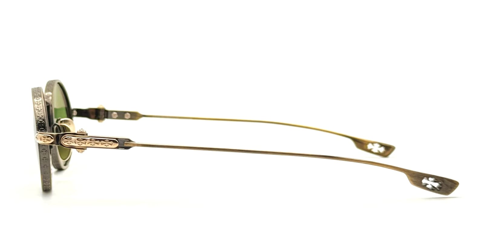 Chrome Hearts Sunglasses In Gold