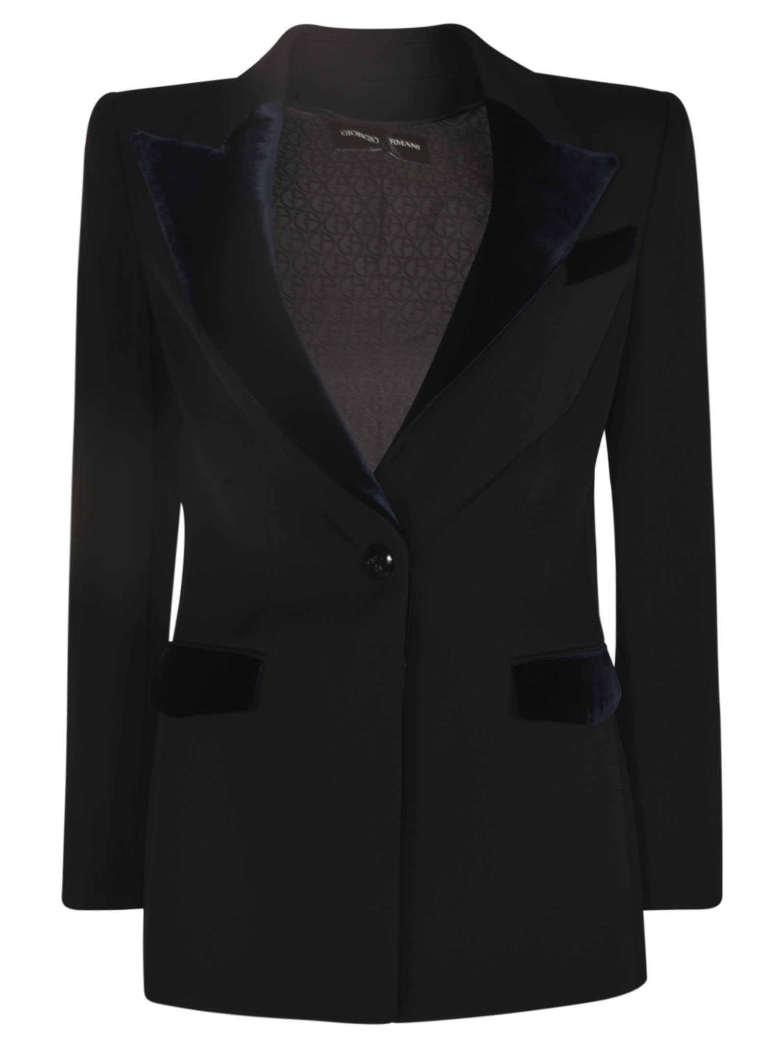 Single-button Fitted Blazer