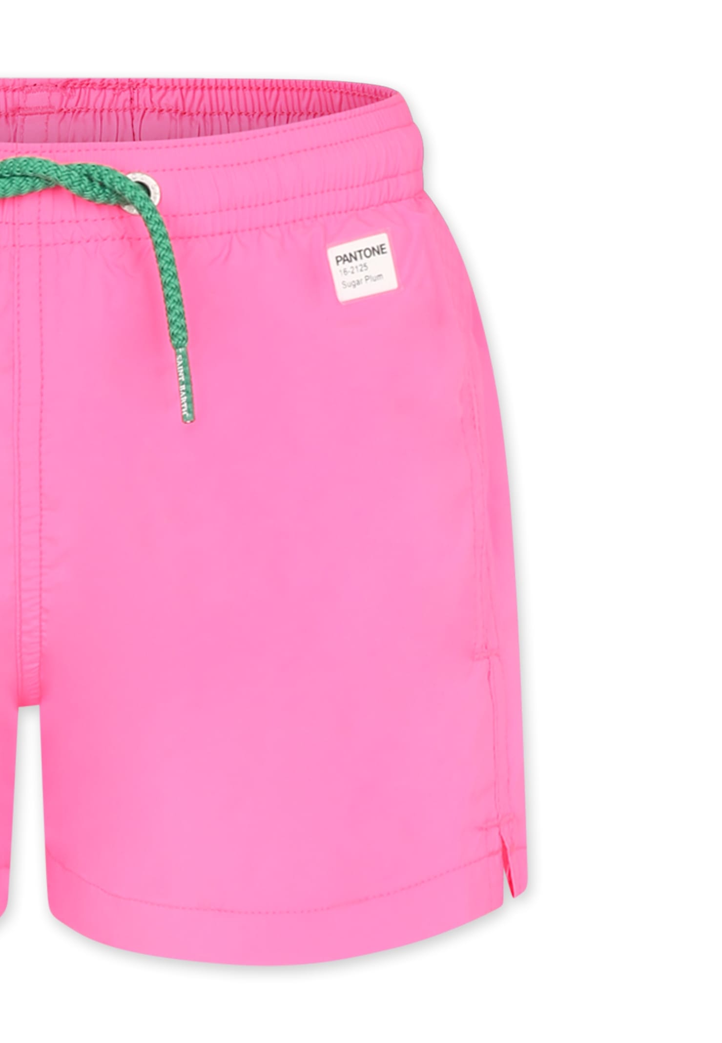 Mc2 Saint Barth Swim Shorts With Laces In Fuchsia