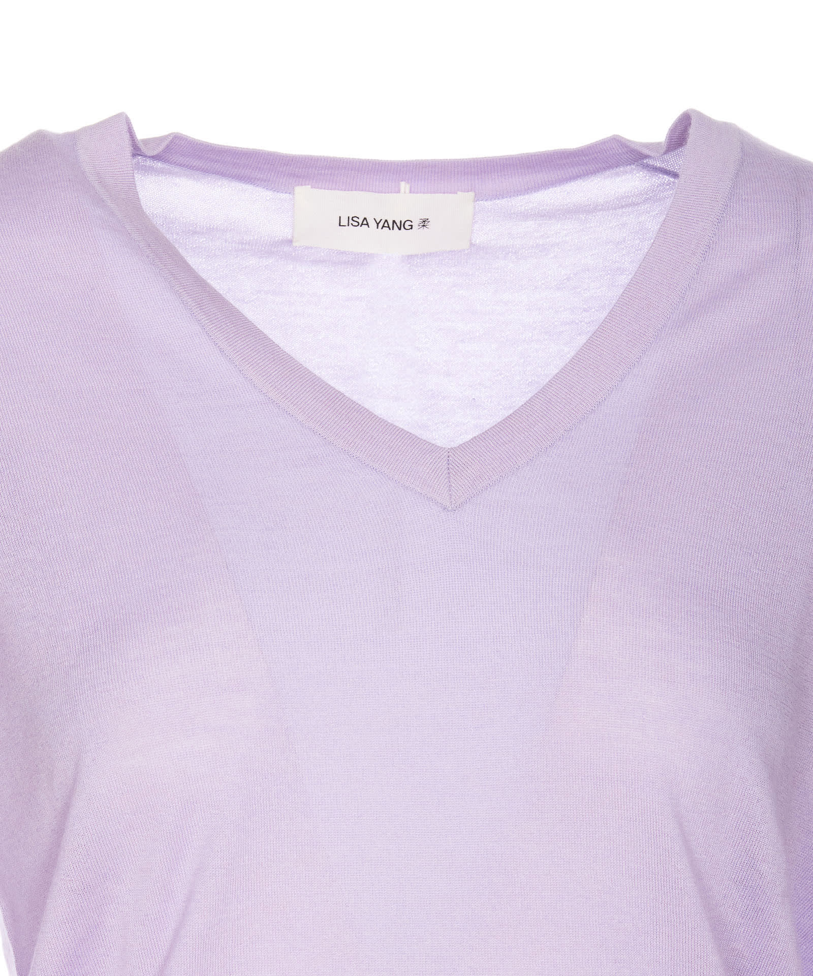 Shop Lisa Yang Jane Sweater In Purple