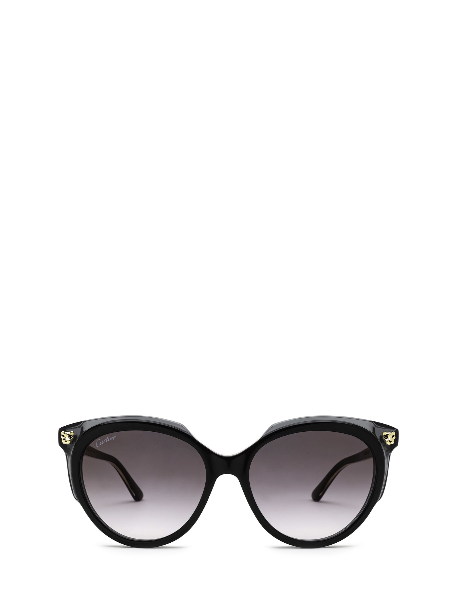 Cartier Eyewear Cartier Ct0197s Black Sunglasses