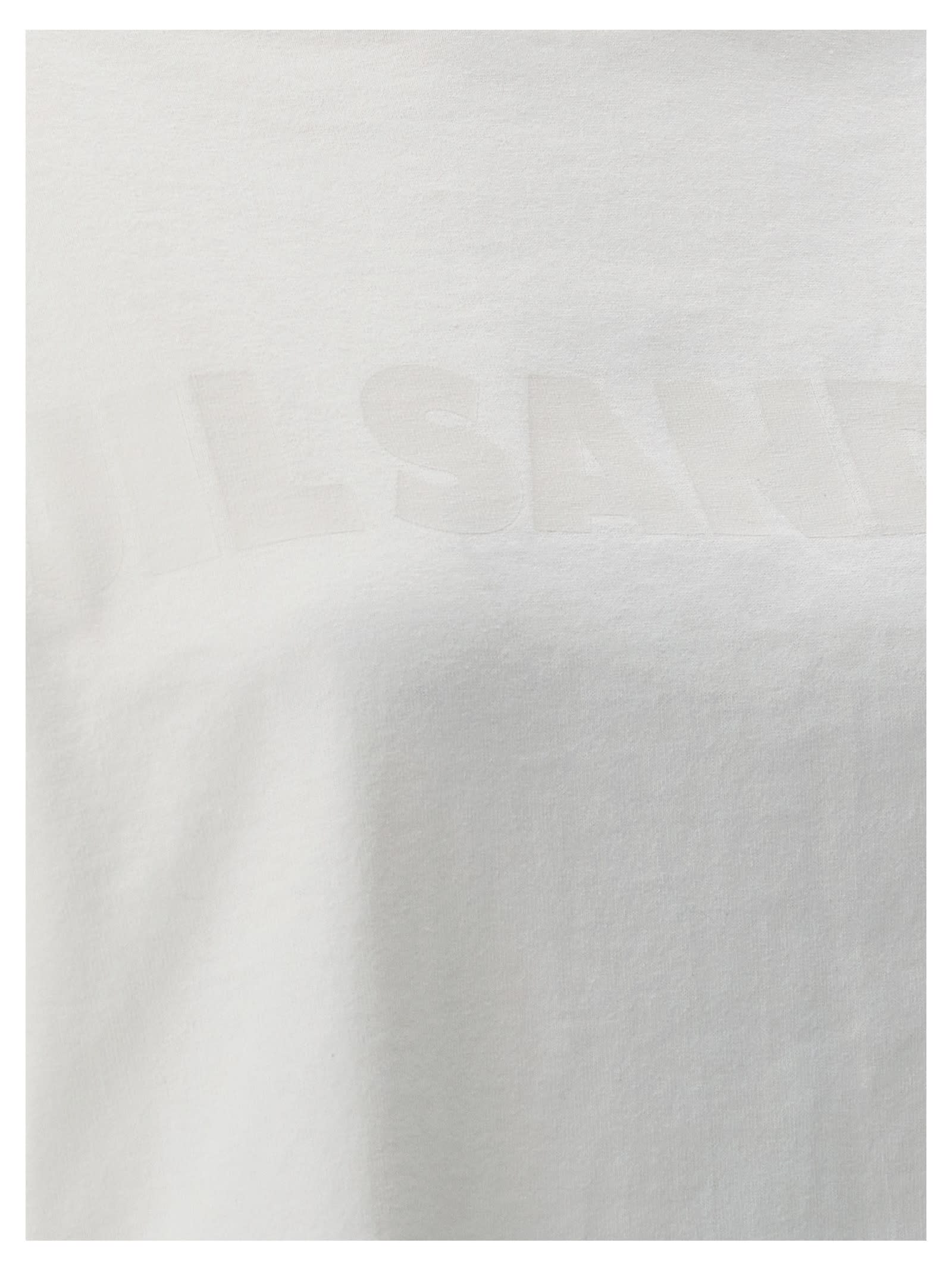 Shop Jil Sander Logo Print T-shirt In White