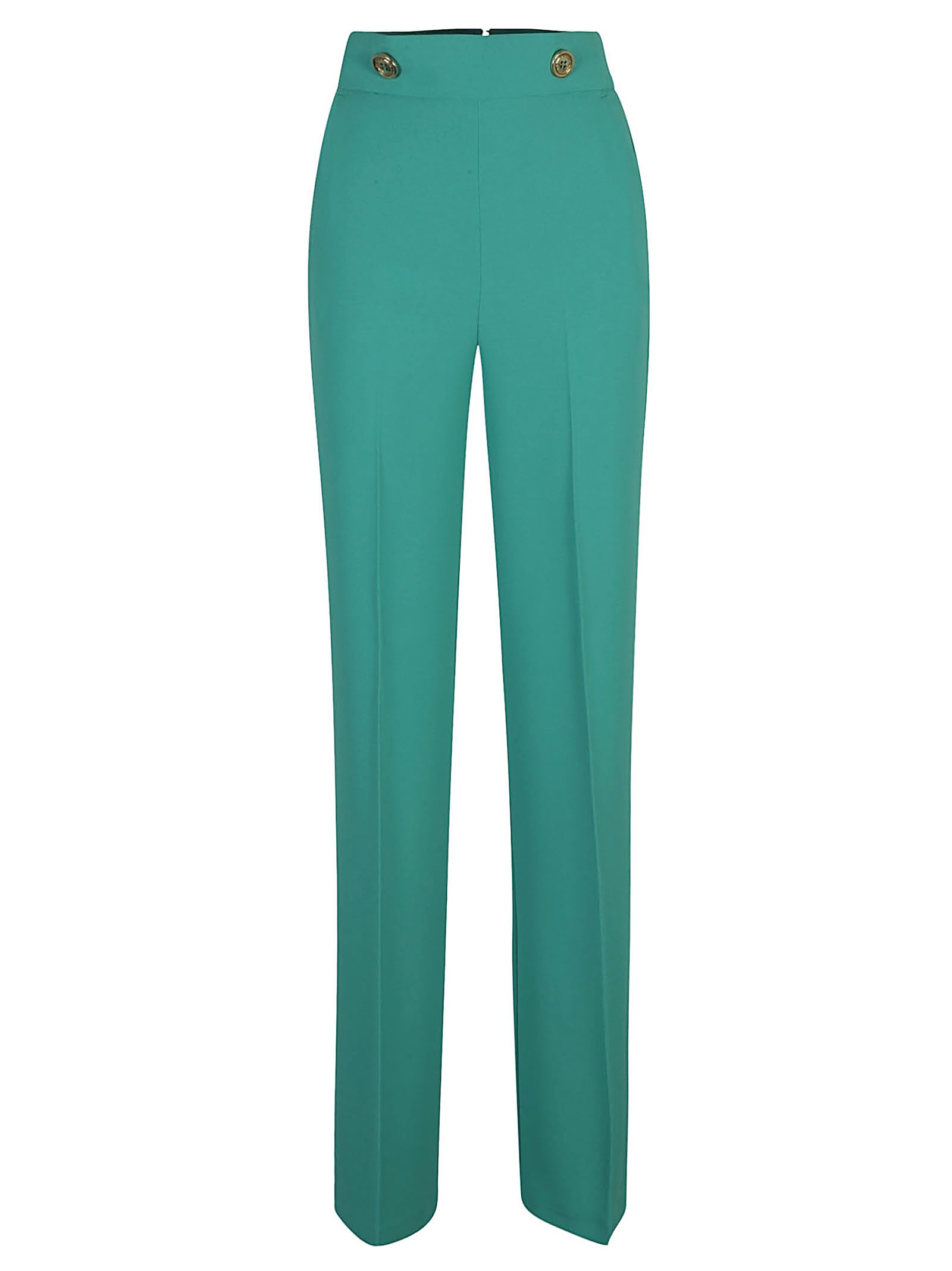 PINKO FLARED BUTTONED TAILORED TROUSERS