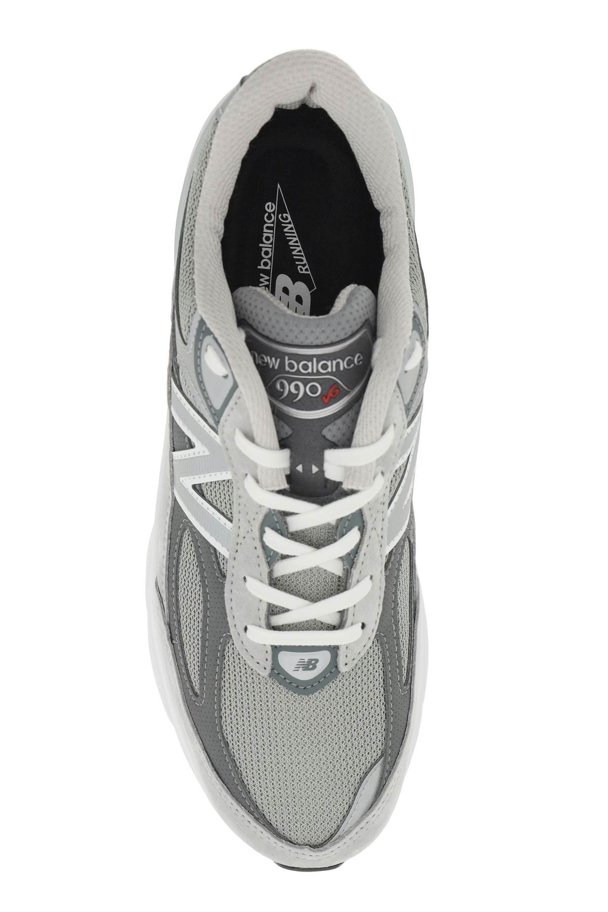 Shop New Balance 990v6 Made In Usa Sneakers In Cool Grey B