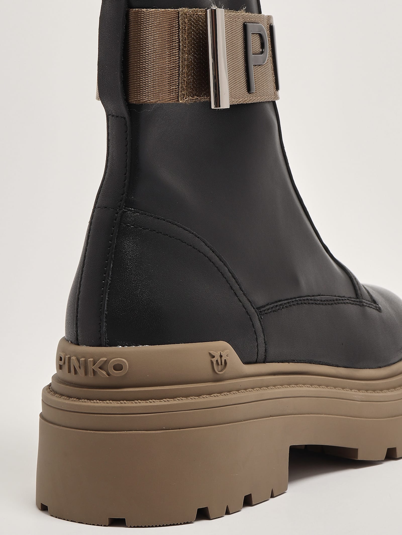 Shop Pinko Mia 13 Boots In Nero