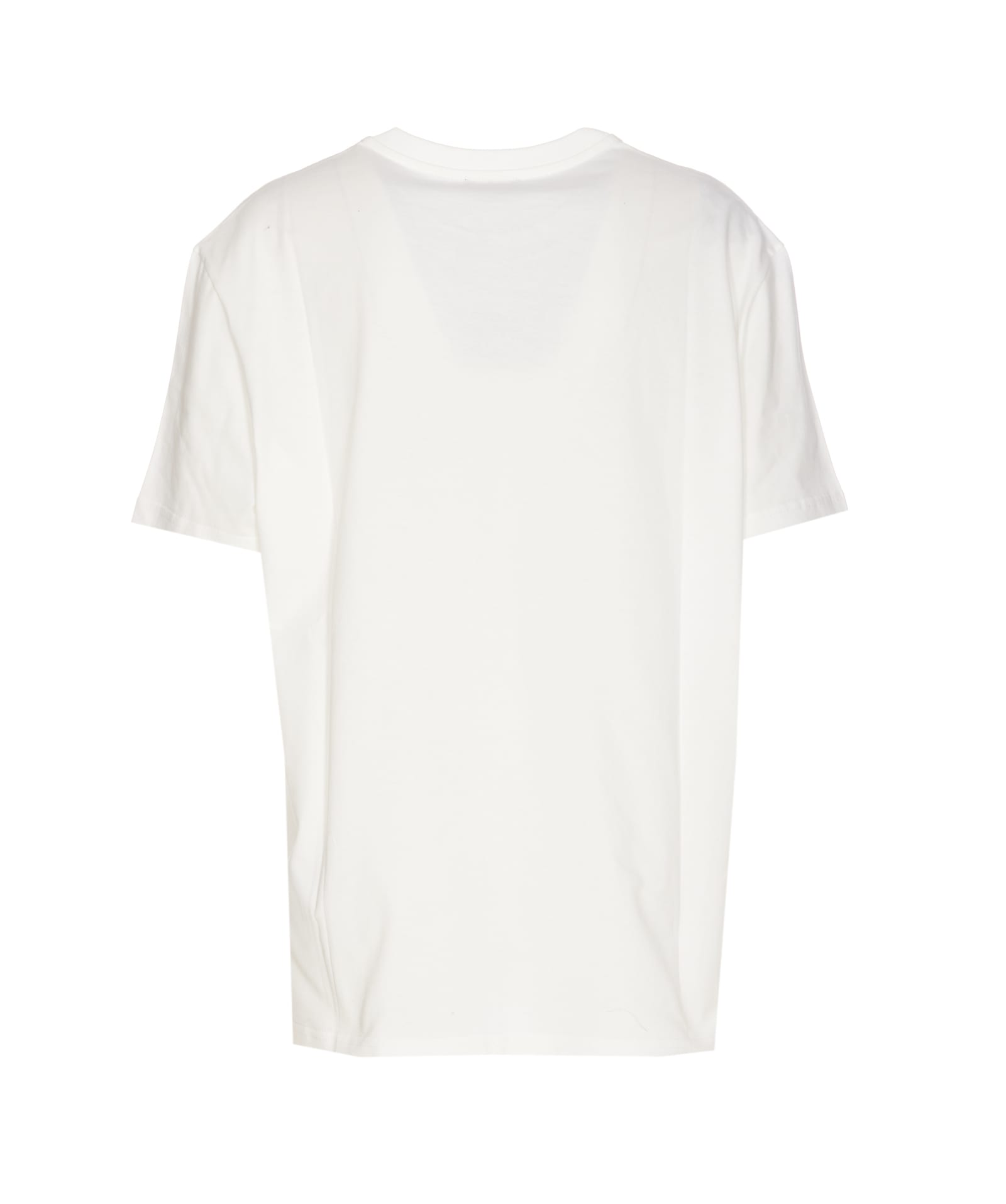 Shop Etro Embroidered T-shirt In White