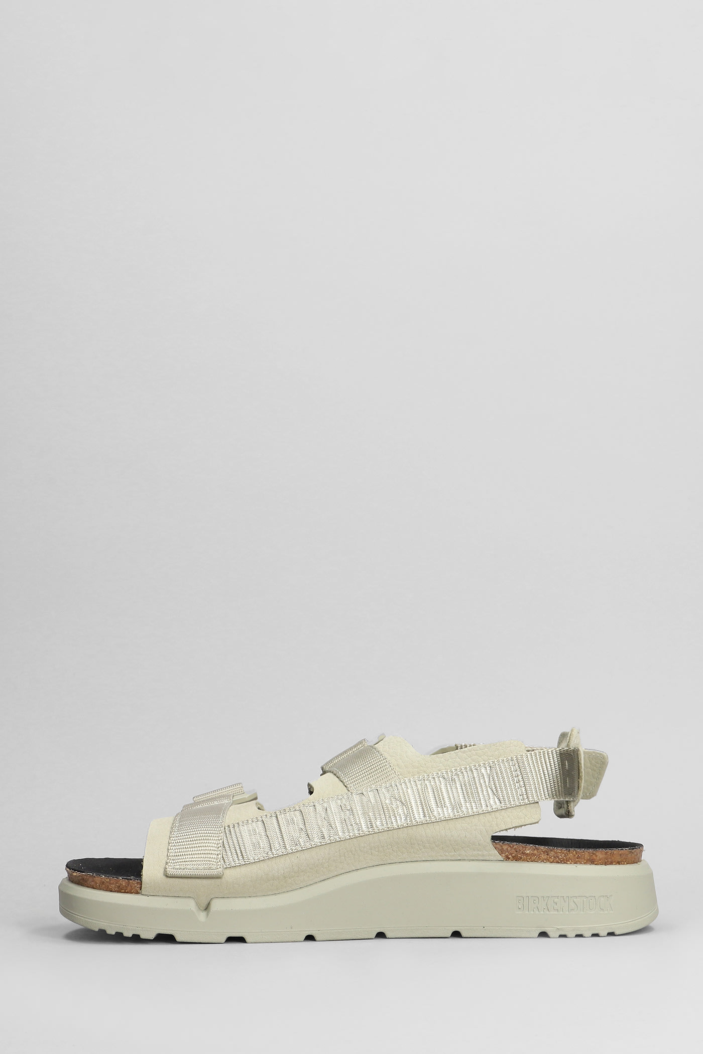 Birkenstock Shinjuku Slipper-mule In Green Leather In Multi