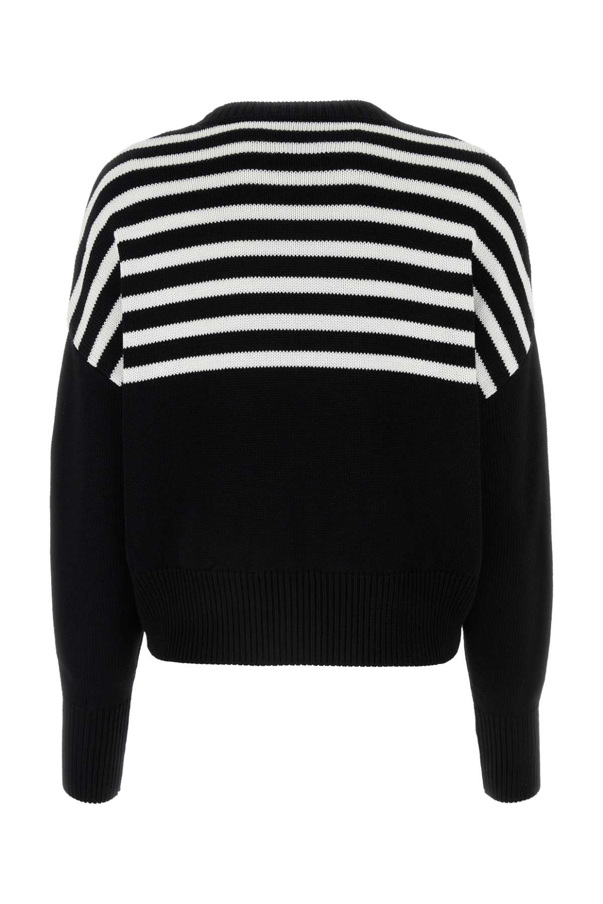 Givenchy Black Viscose Blend Oversize Sweater