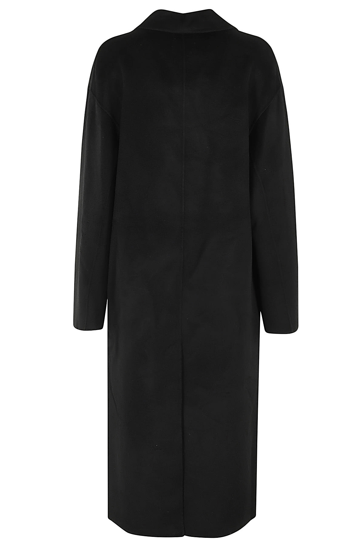 Shop Loulou Studio Coat In Black