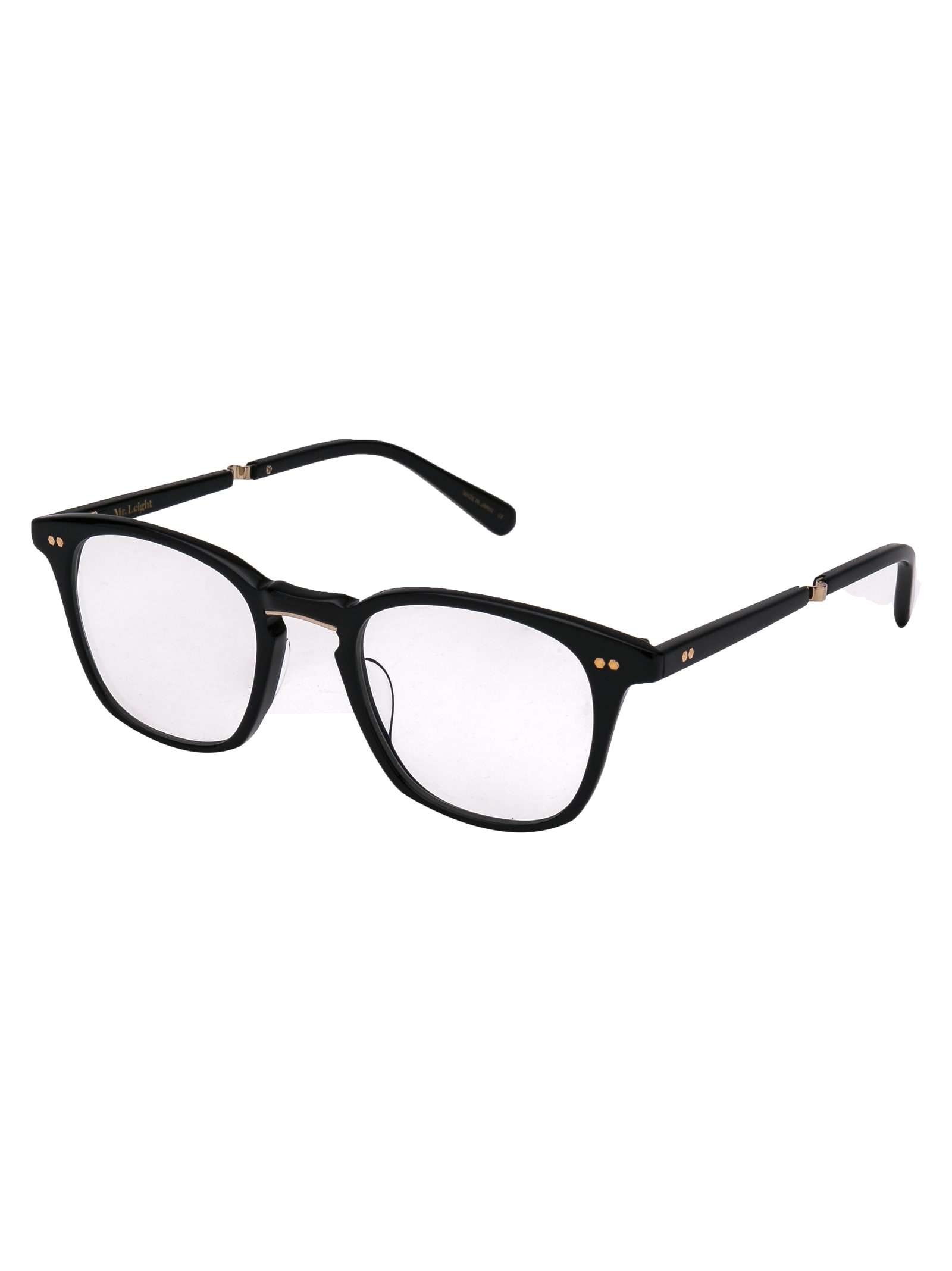 Garrett Leight Getty C 46 Glasses In Black