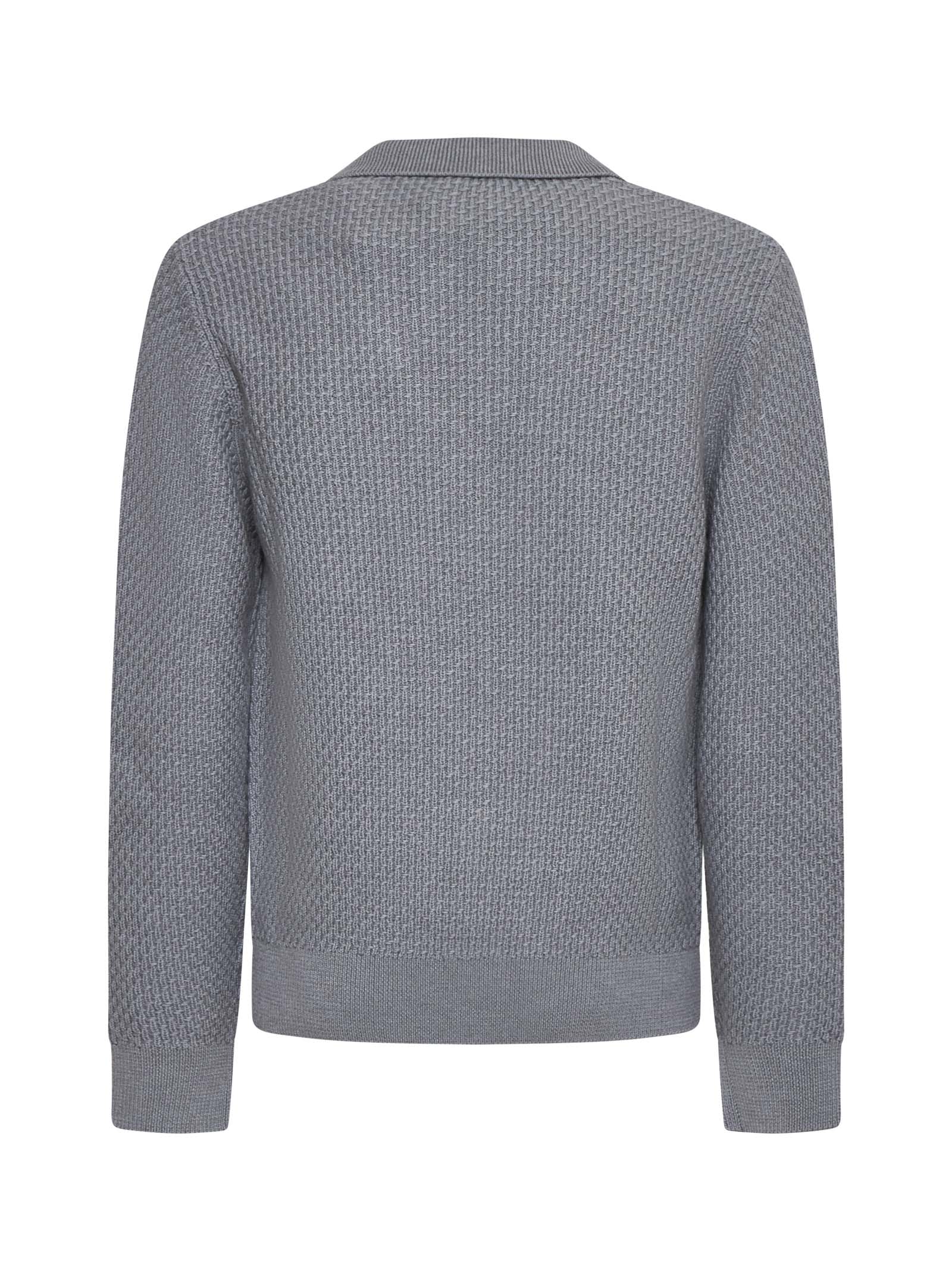 Shop Herno Polo Shirt In Grey