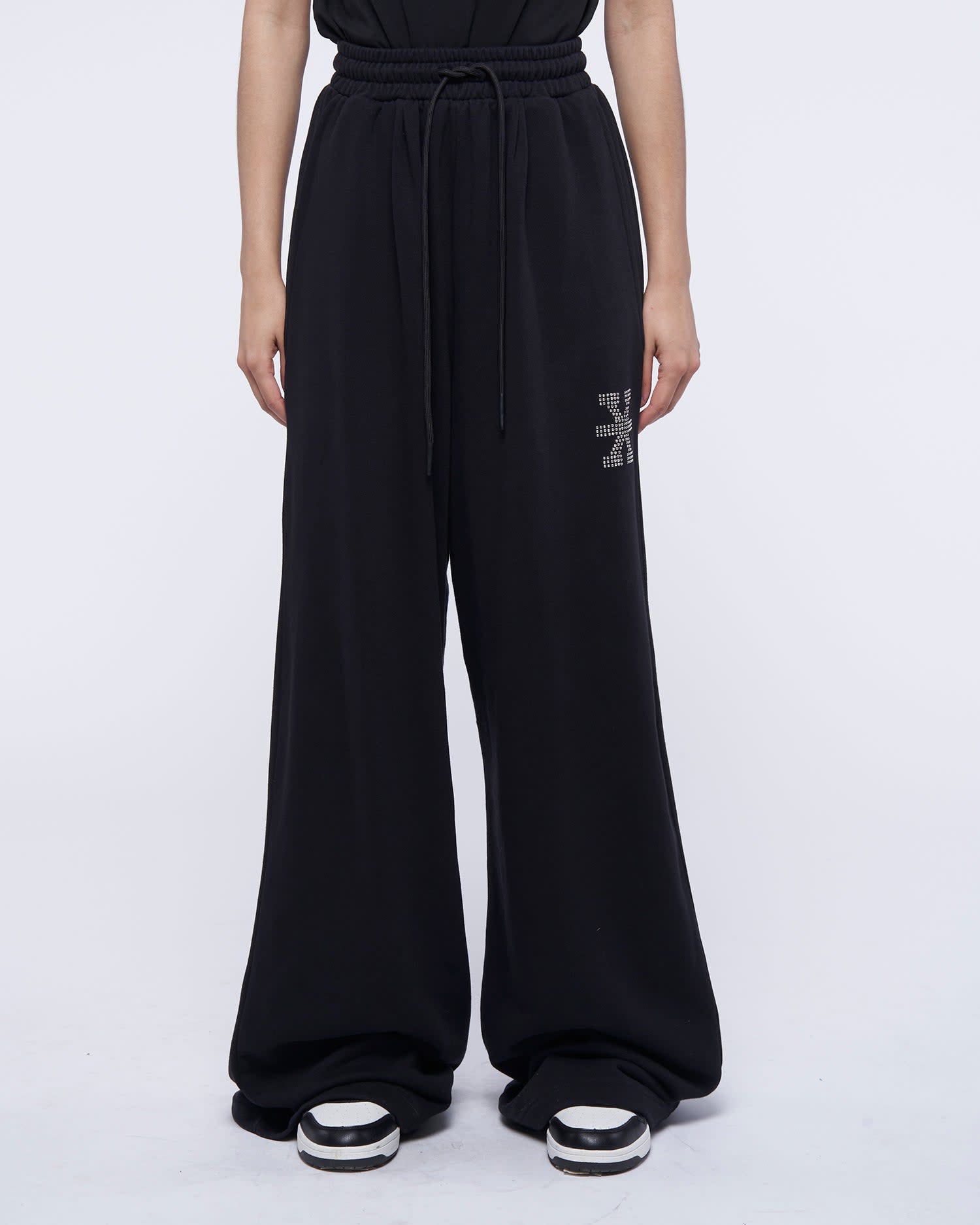 Wide Leg Tracksuit Trousers