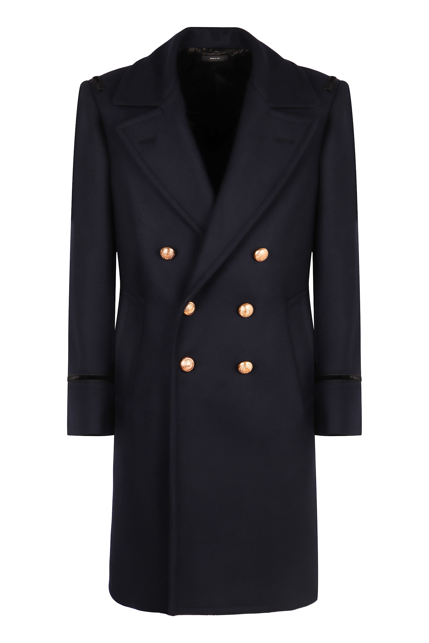 Double-breasted Wool Coat