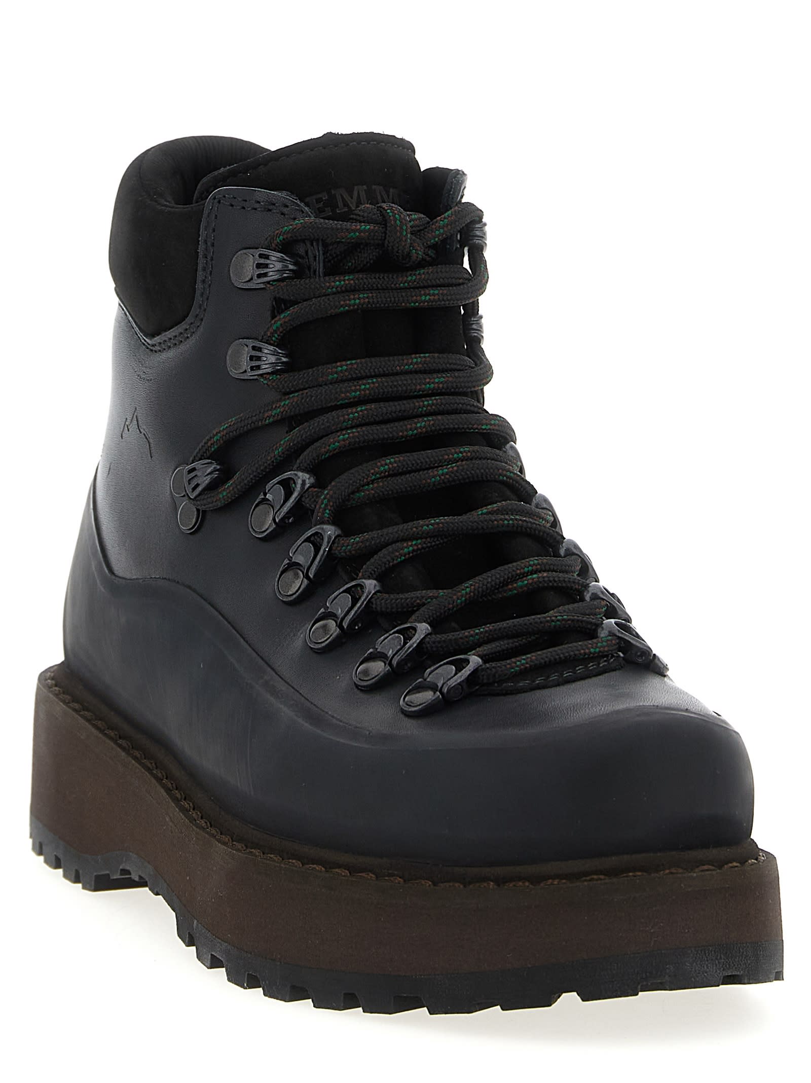 Diemme 'roccia Vet Due Gomma' Ankle Boots In Black