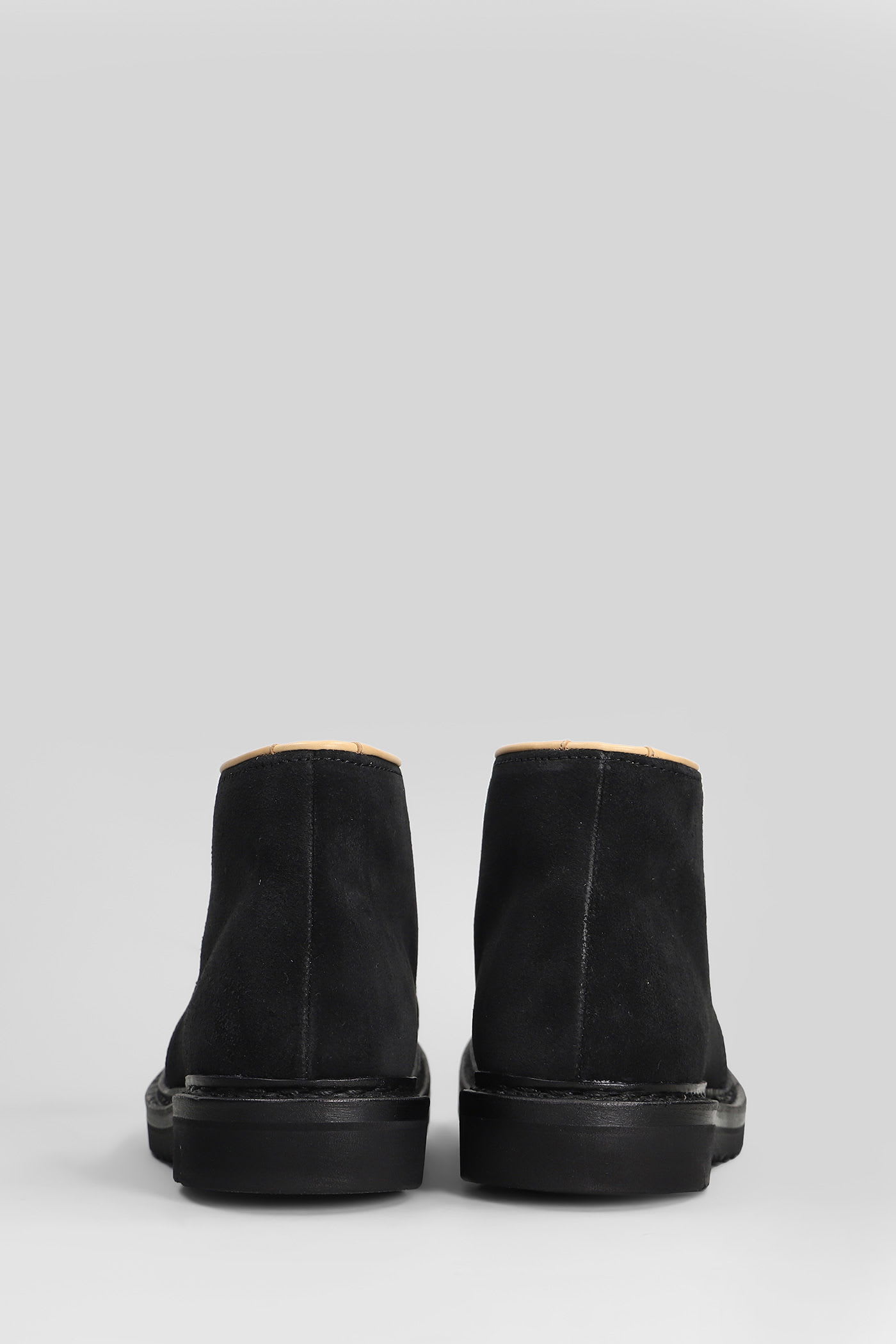 Our Legacy Chukka Boot Boots In Black Suede In Black