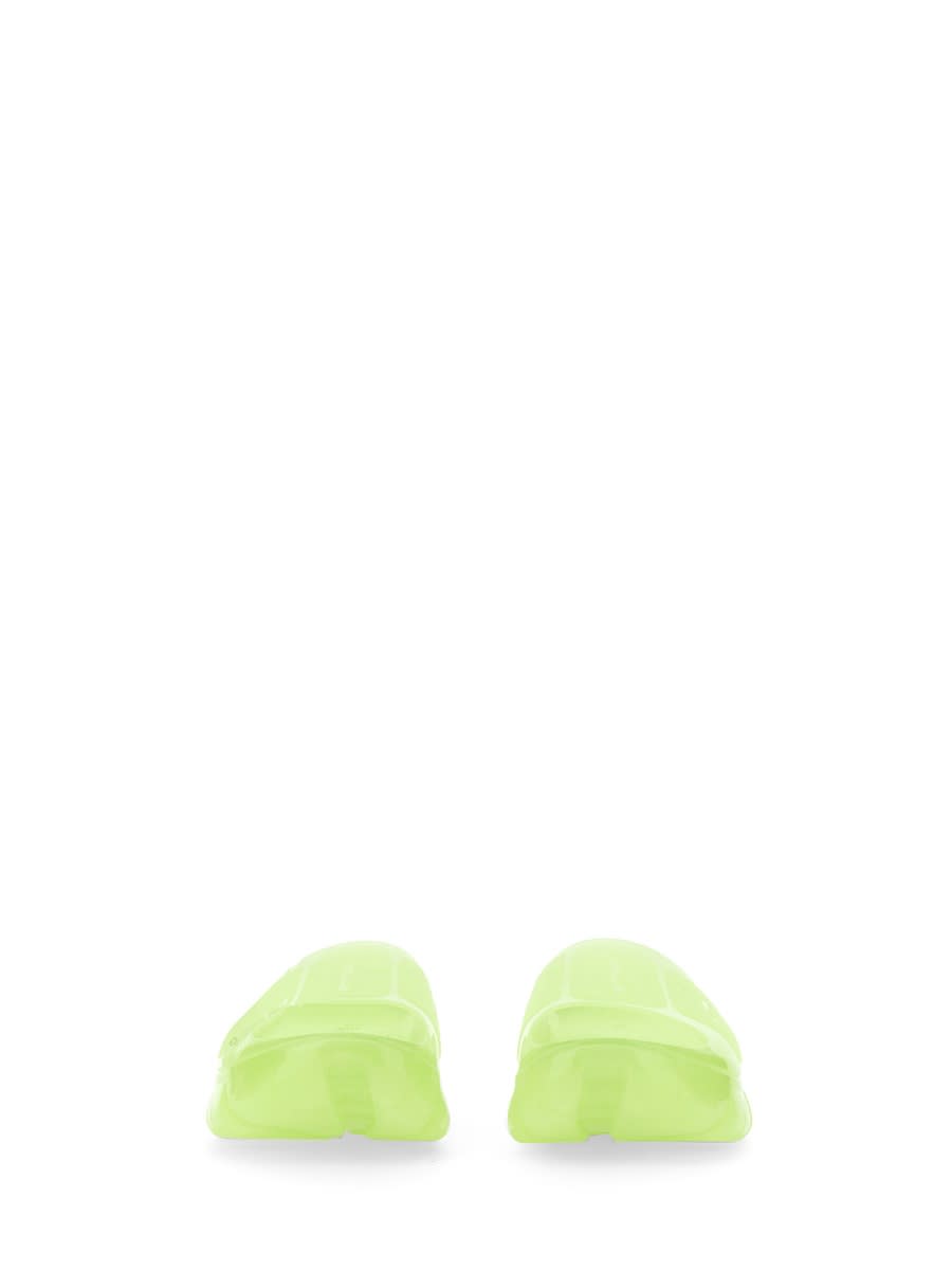 Ugg 30mm Jella Pvc Slides In Green