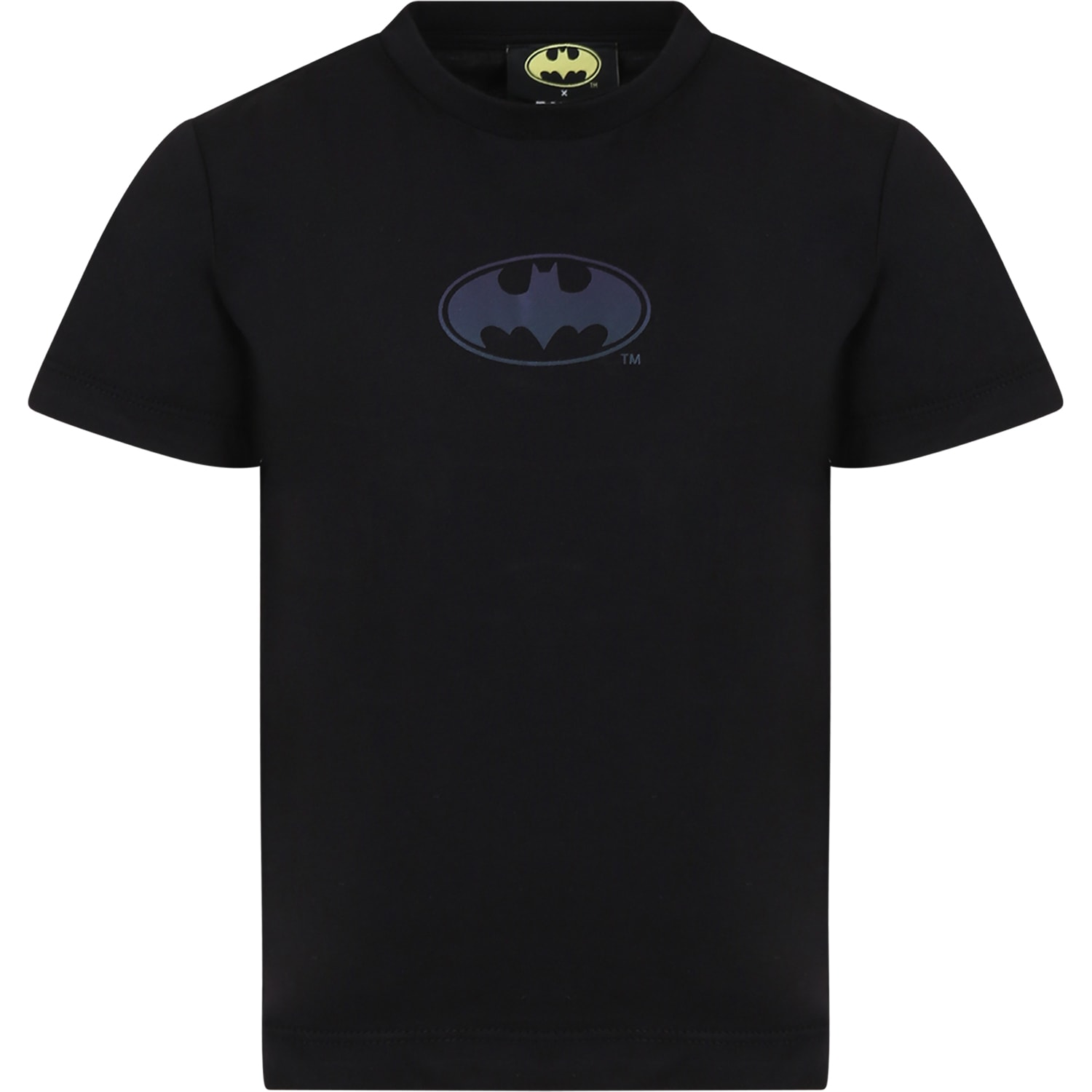 Shop Dkny Black T-shirt For Boy With Logo