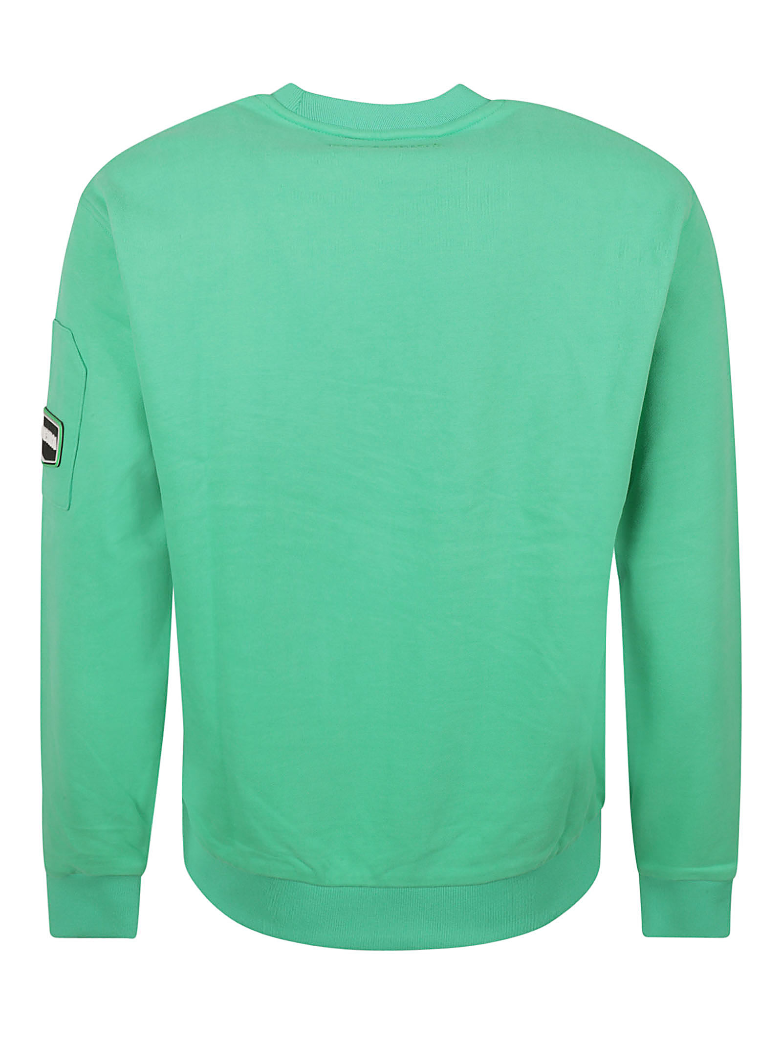 Duvetica Cori Sweatshirt In Yellow/green