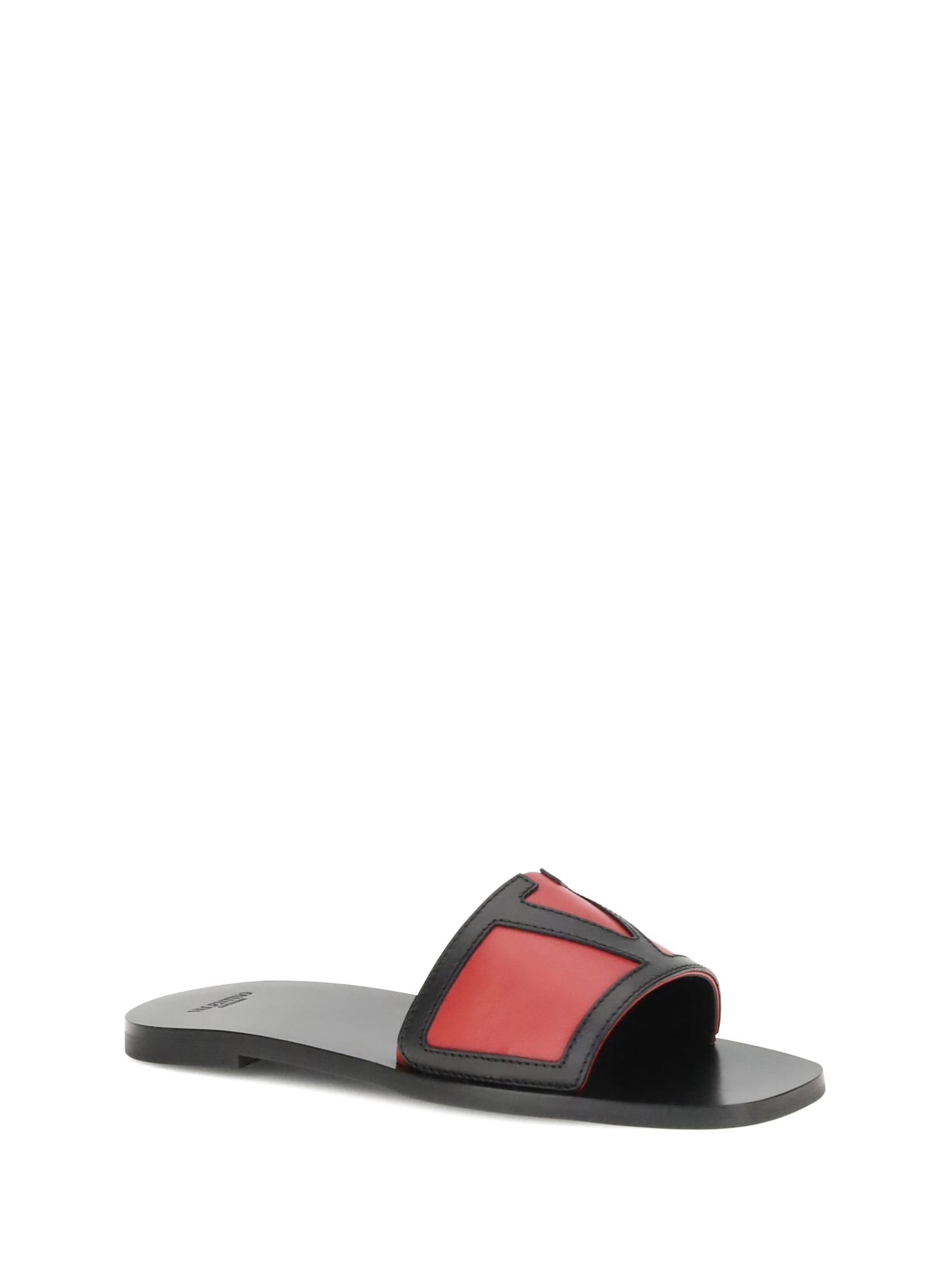 Valentino Viva Superstar Sandals In Red