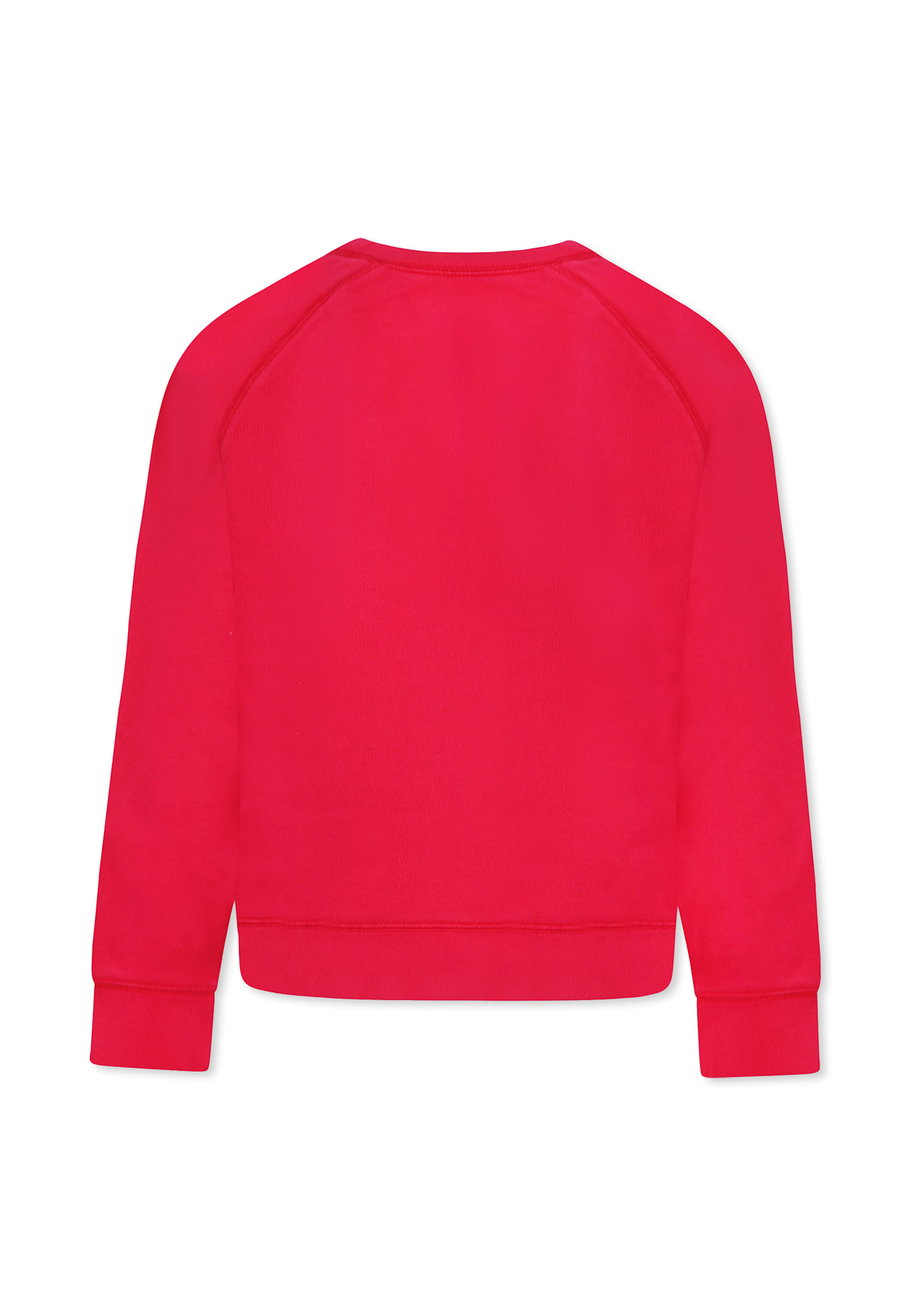 Zadig & Voltaire Fuchsia Sweatshirt For Girl With Writing In Fuchsia