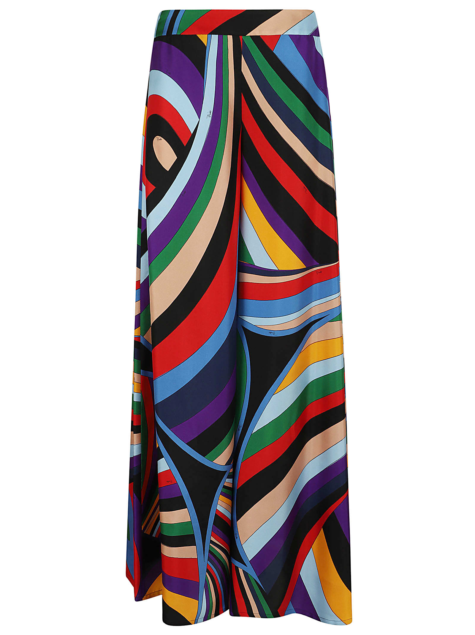 PUCCI TROUSERS - SILK TWILL 