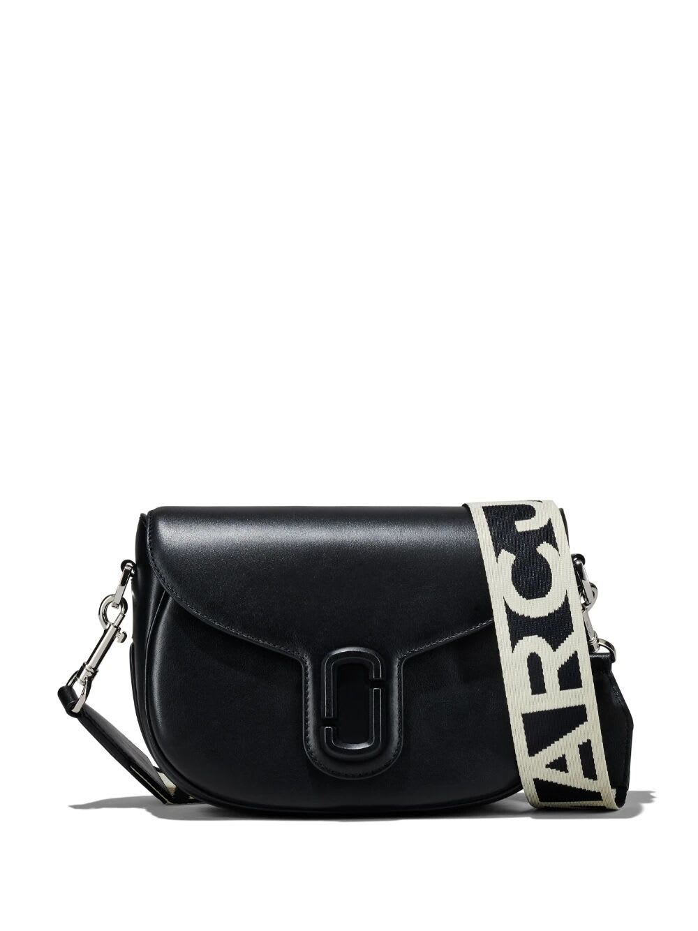 Shop Marc Jacobs The Large Saddle Bag In Black