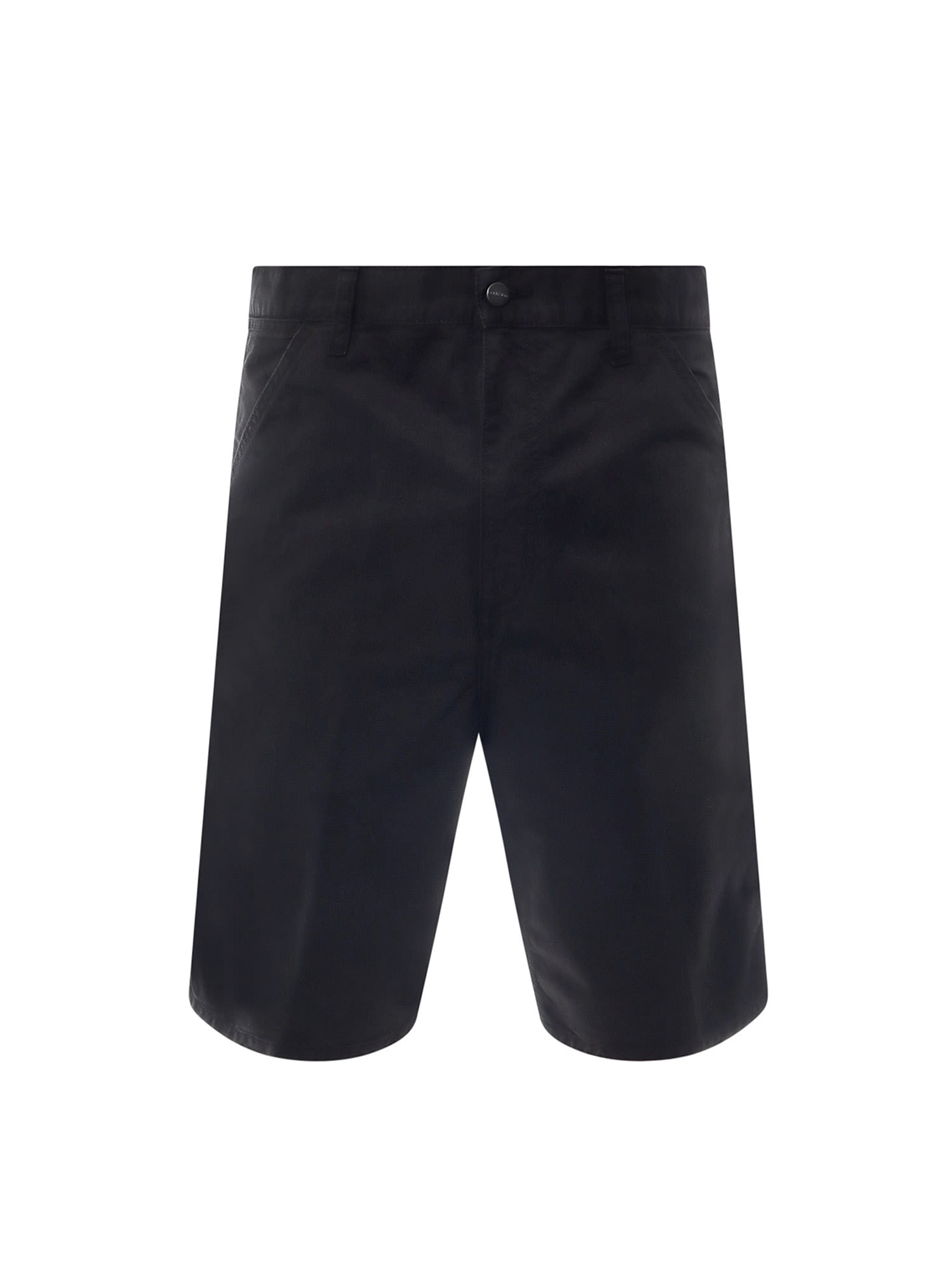 Shop Carhartt Bermuda Shorts In Black