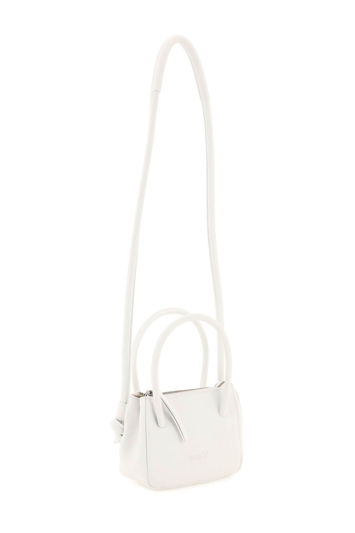 Shop Marsèll Sacco Piccolo Handbag In Bianco Optical (white)