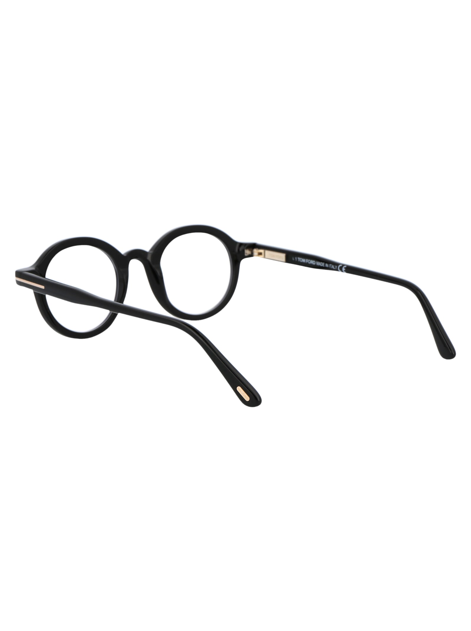 Shop Tom Ford Ft5664-b Glasses In 001 Nero Lucido