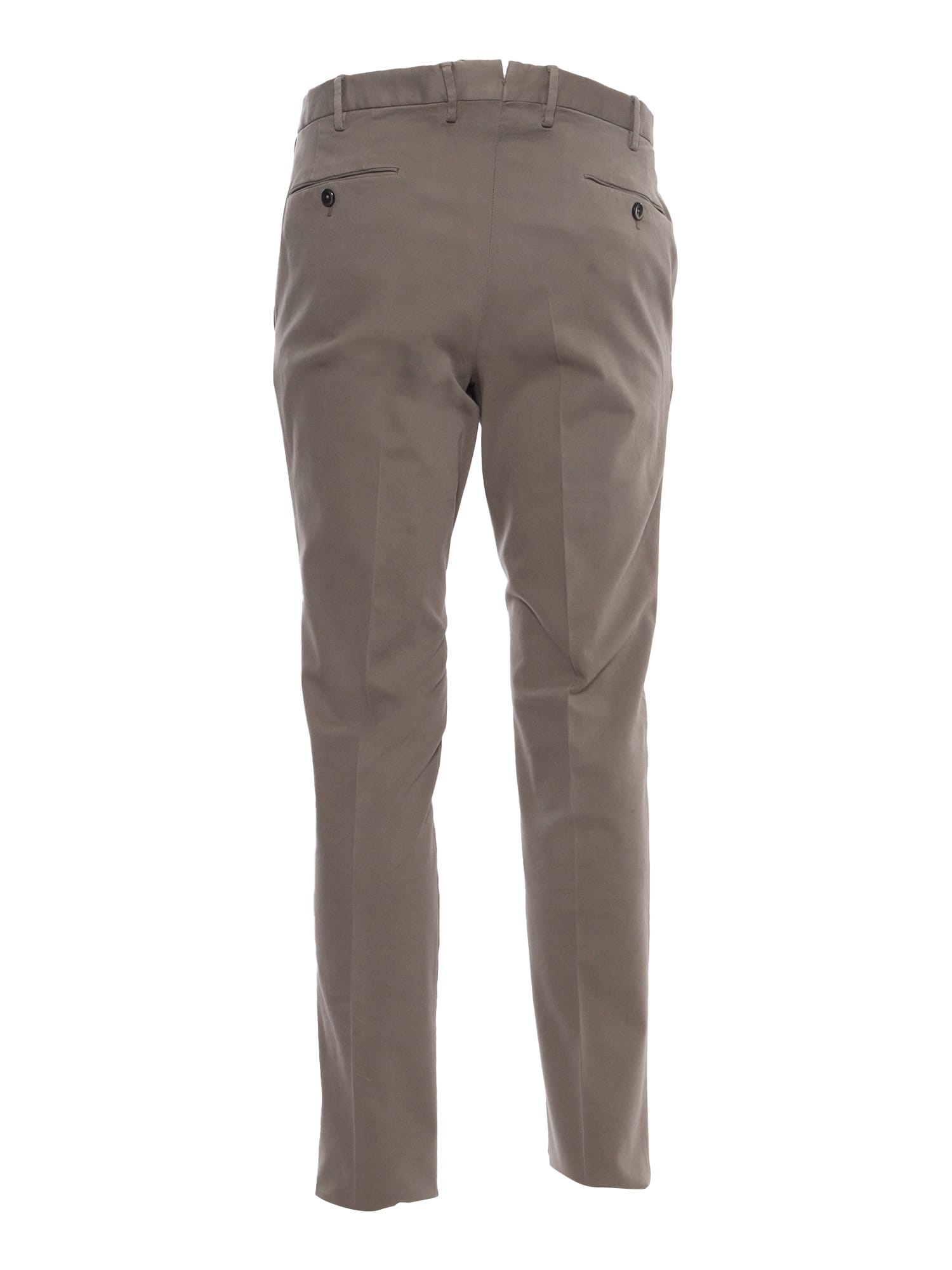 Shop Pt01 Super Slim Chino Pants In Brown