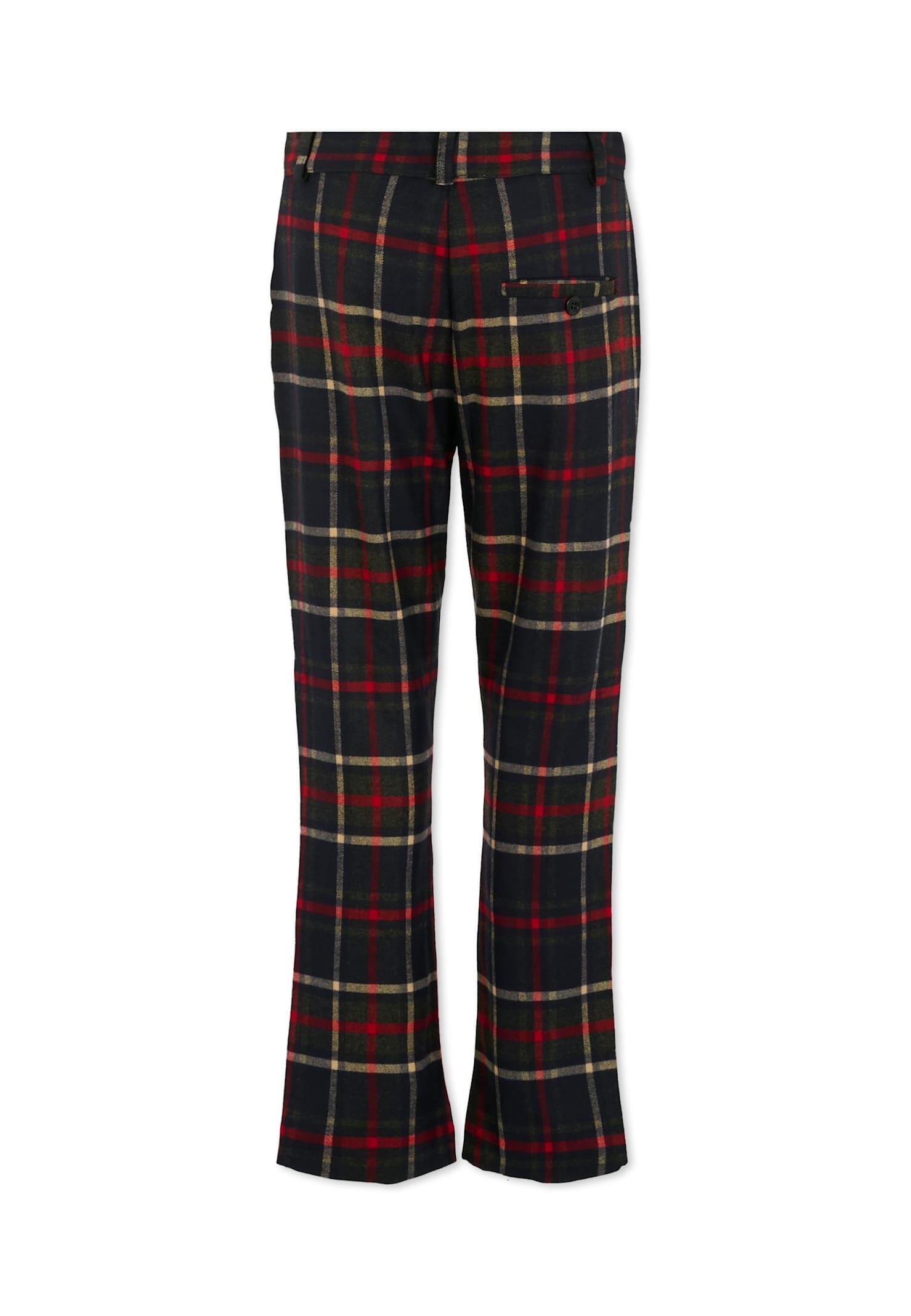 Patachou Checked Pants In Multi