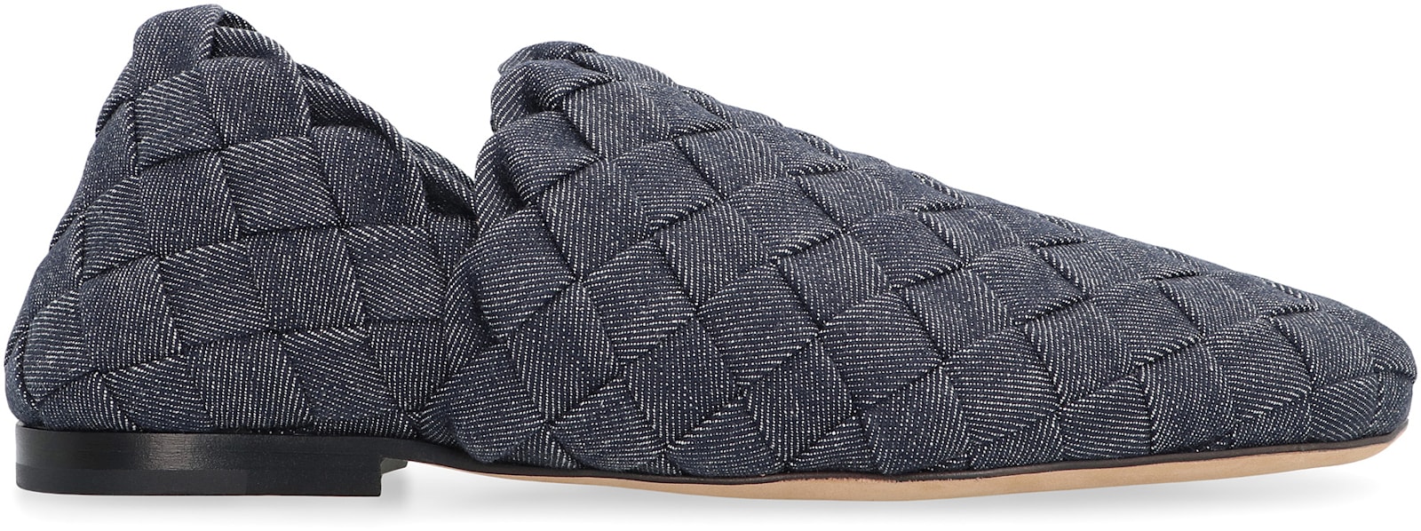 Bottega Veneta Denim Slippers