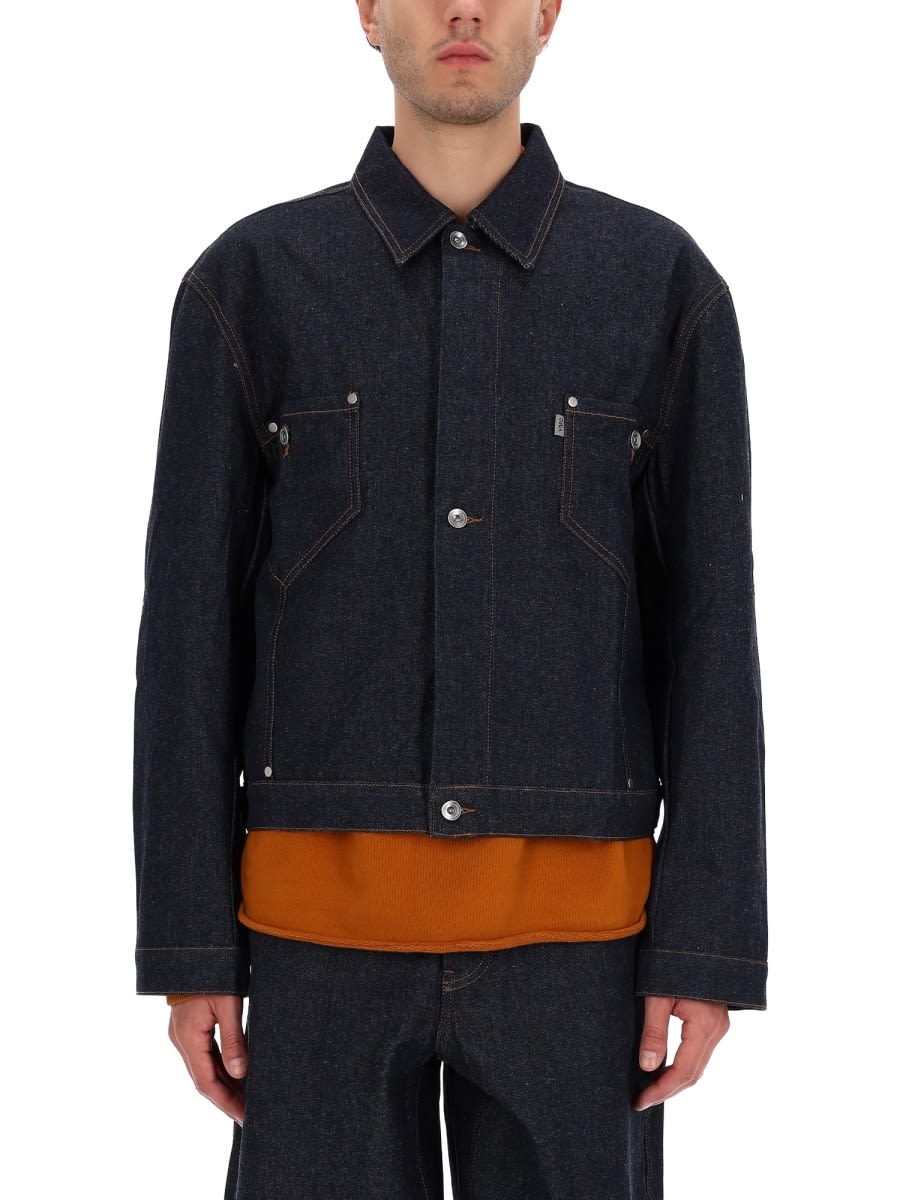 Ymc You Must Create Loft Jacket In Blue