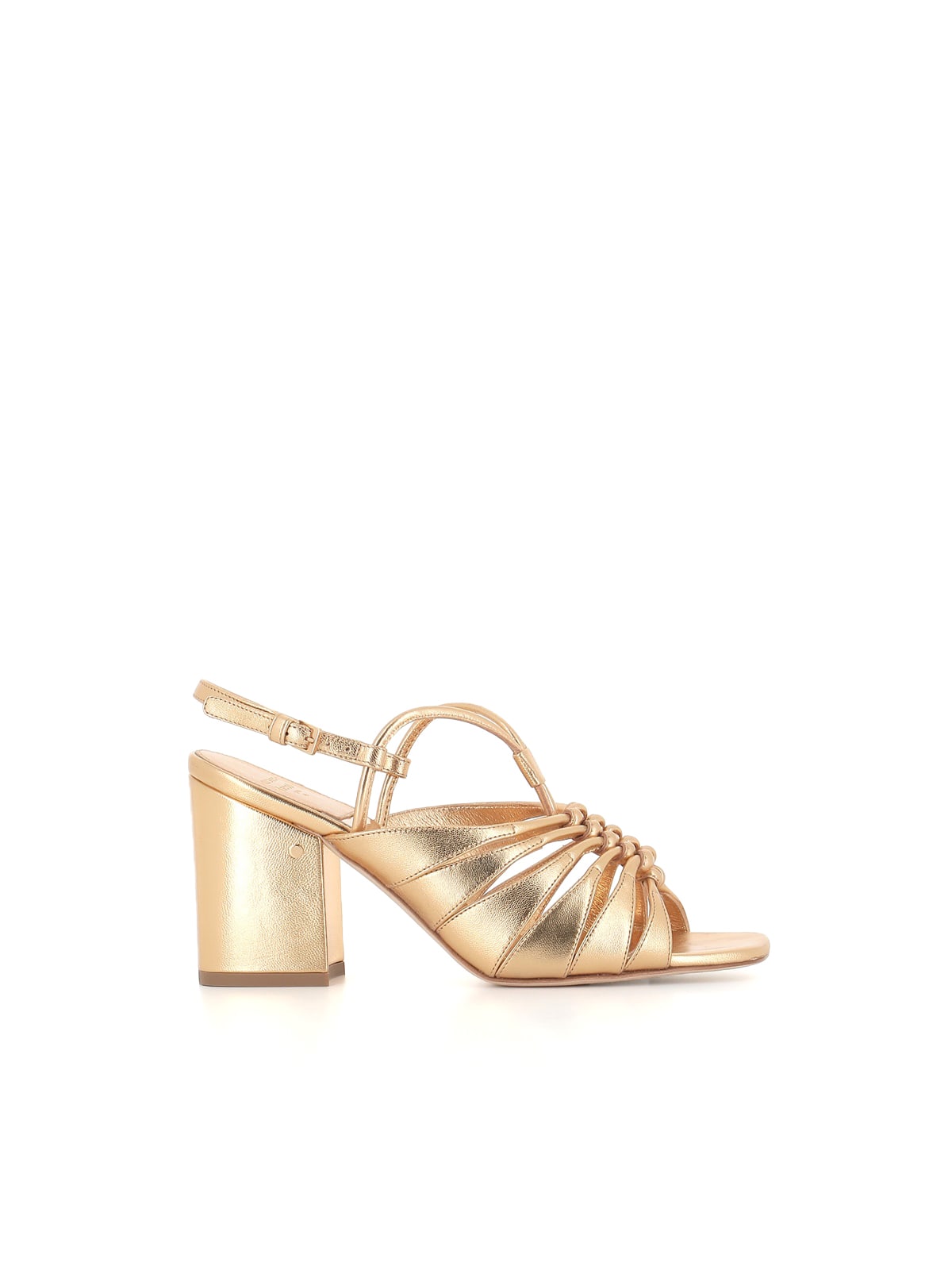 Shop Laurence Dacade Sandal Burma In Gold