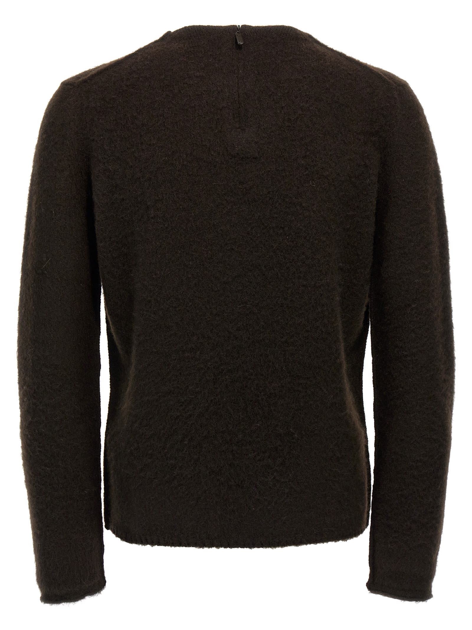 Shop Zegna Oasi Sweater In Brown